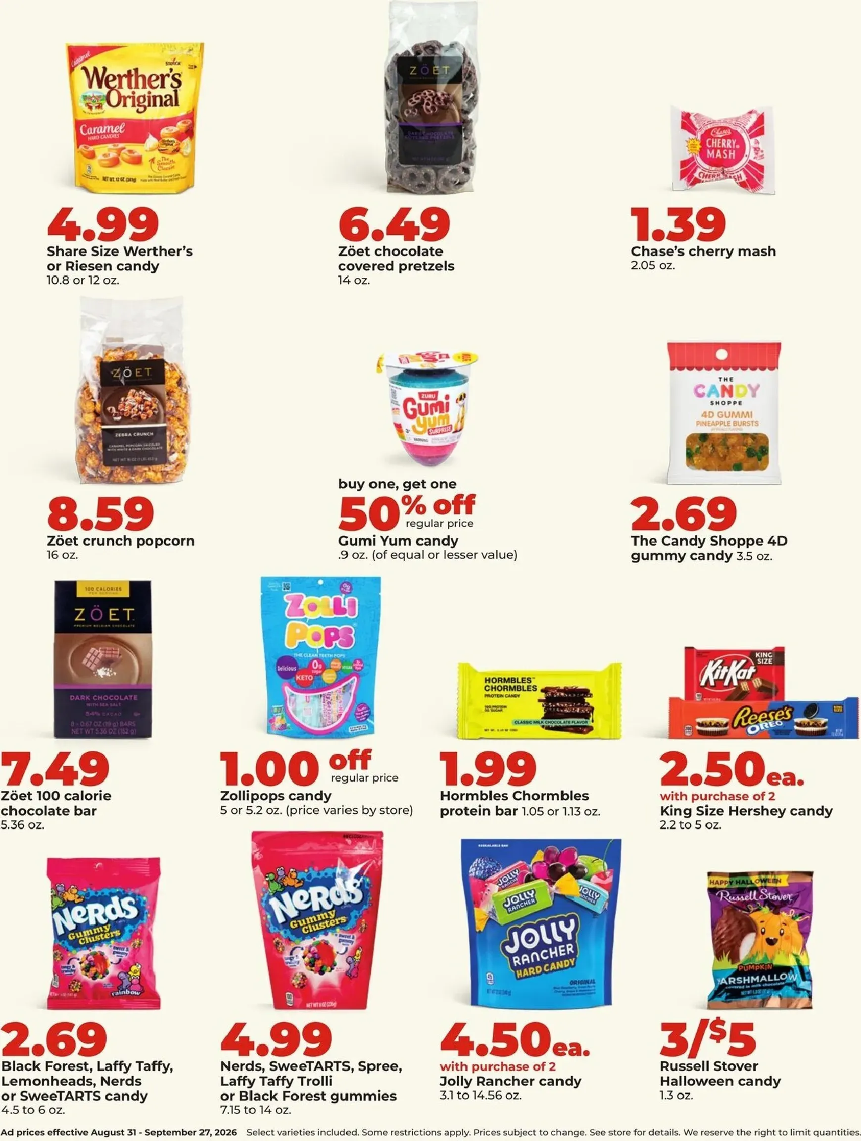 Weekly ad Current Hy Vee - September leaflet valid from Monday 08/31/2026 to Sunday 09/27/2026 from August 31 to September 27 2026 - Page 16