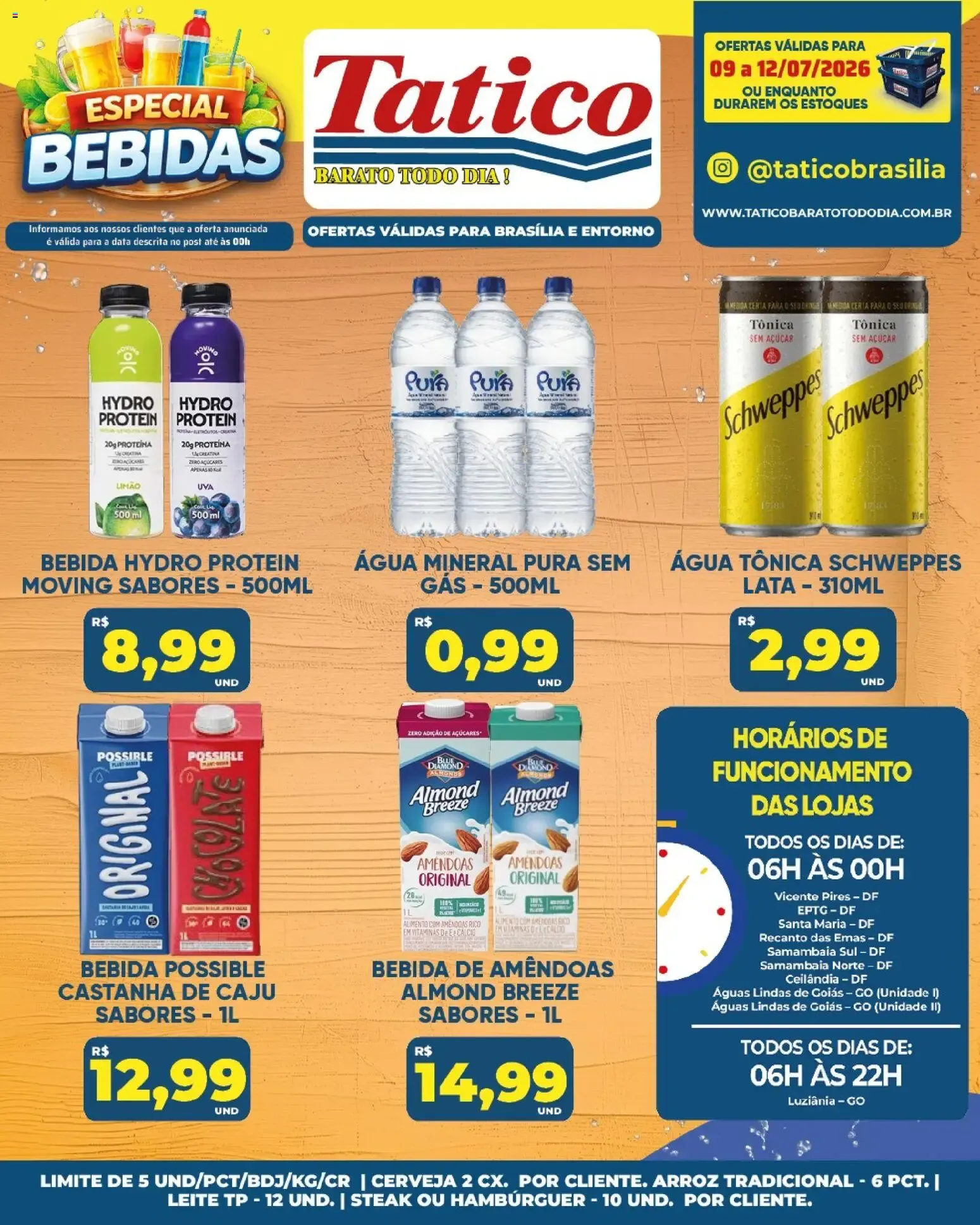 Encarte de Tatico: Sombra, Água Fresca e Barato Todo Dia! 13 de julho até 13 de julho 2026 - Pagina 52