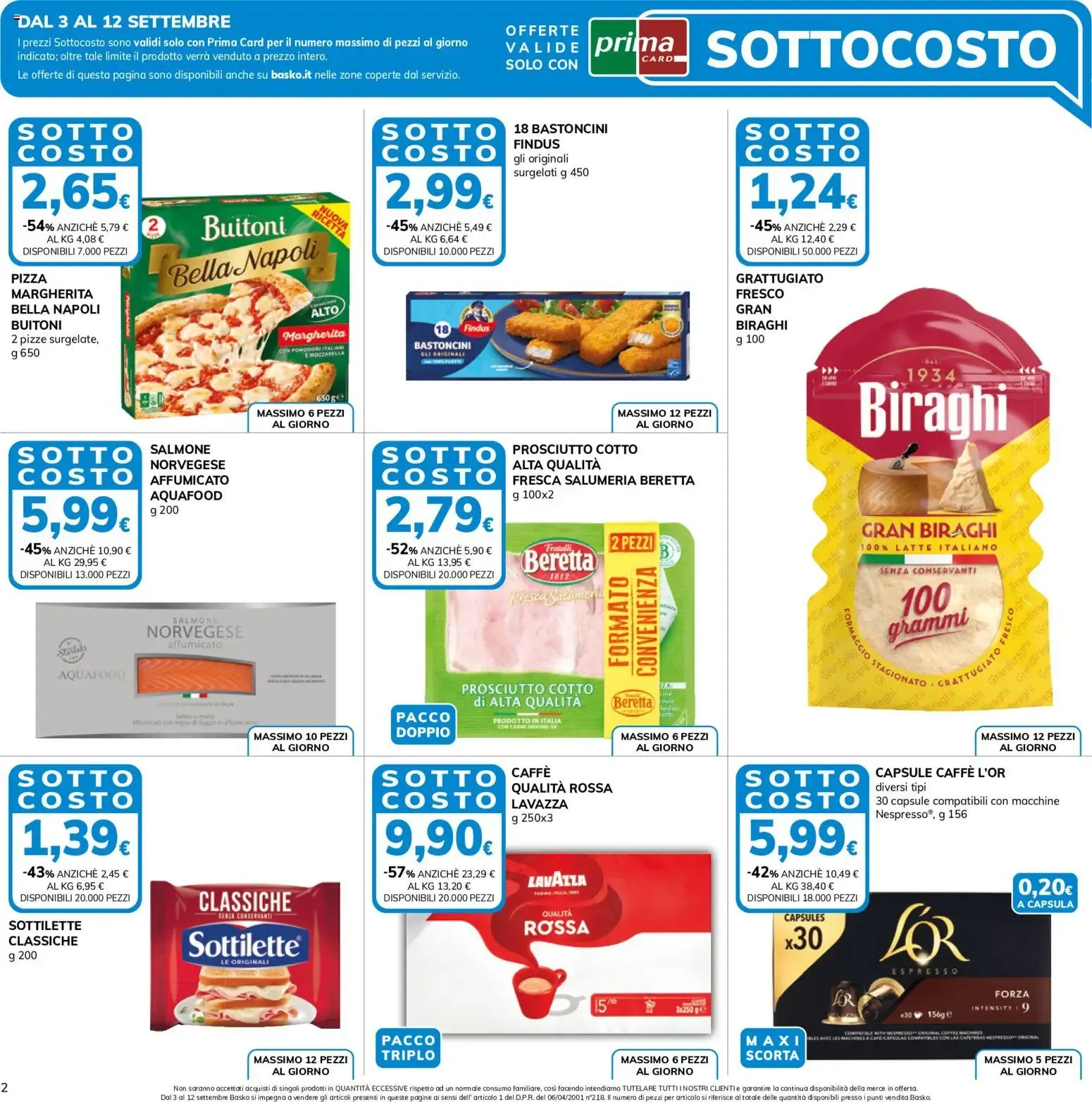 SOTTO COSTO da 3 settembre a 14 settembre di 2026 - Pagina del volantino 2