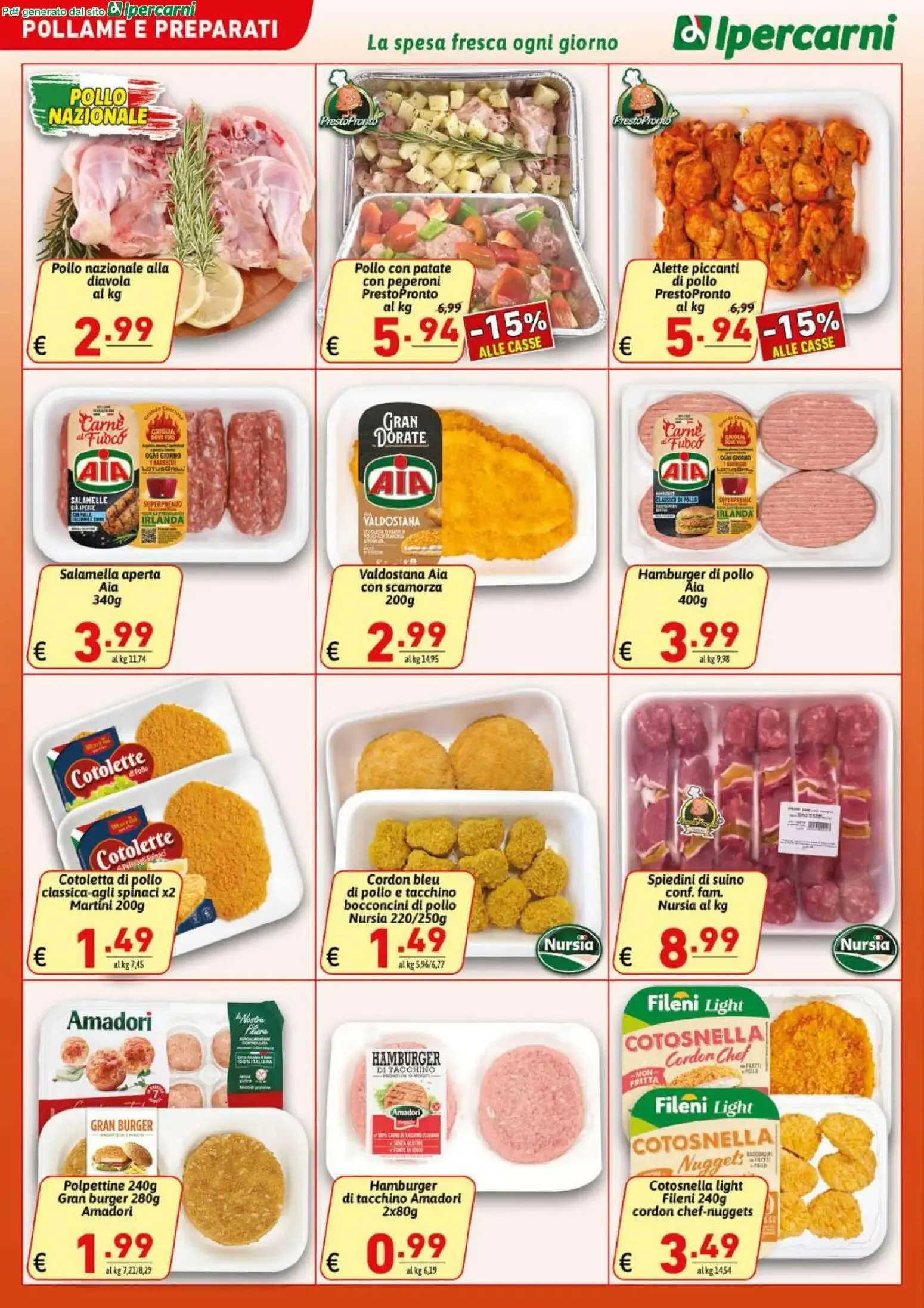 Ipercarni volantino dal 22/07/2026 - online Offerte da 22 luglio a 30 luglio di 2026 - Pagina del volantino 4