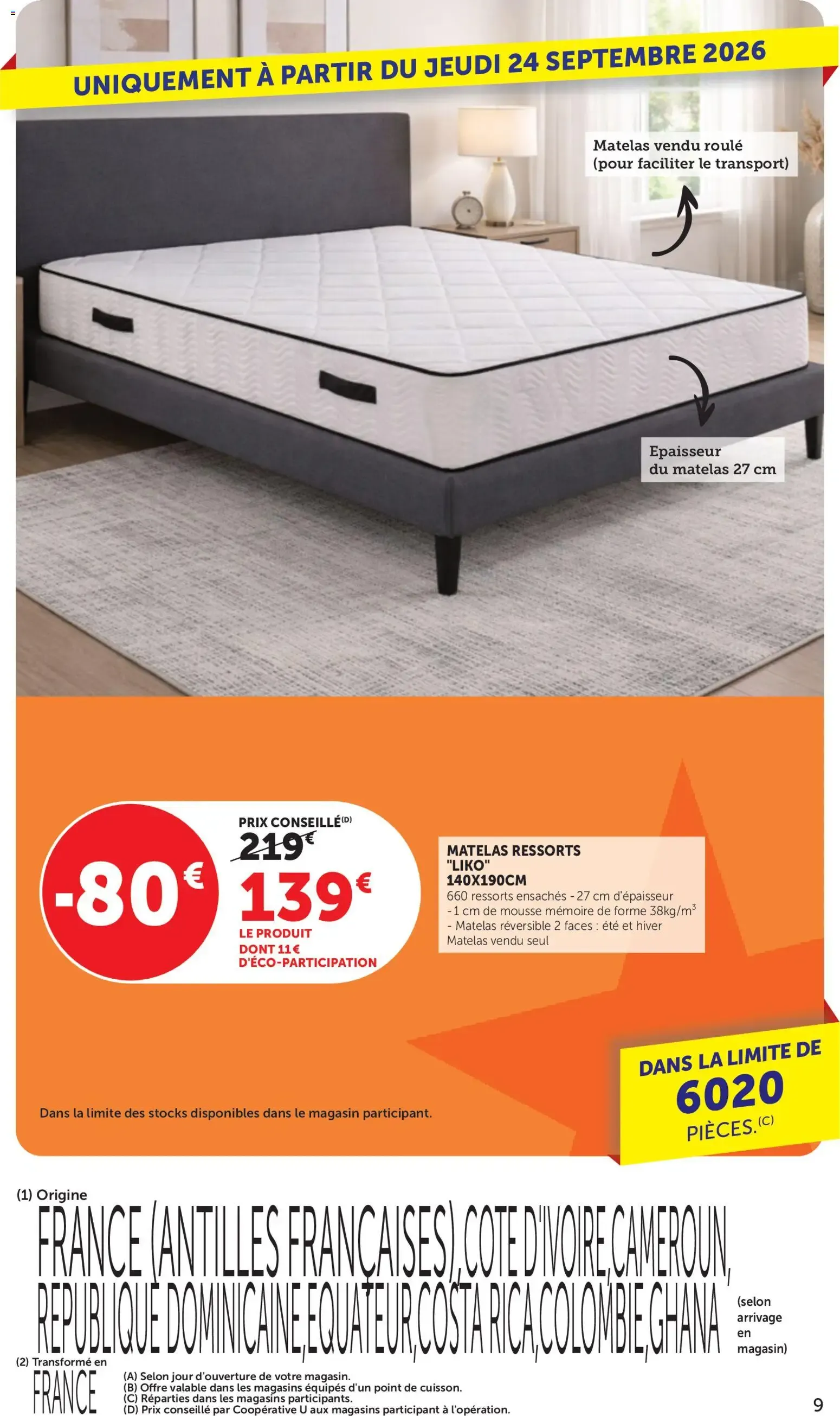 bi1 Catalogue à partir du 22/09/2026 - promo en ligne du 22 septembre au 4 octobre 2026 - Catalogue page 9