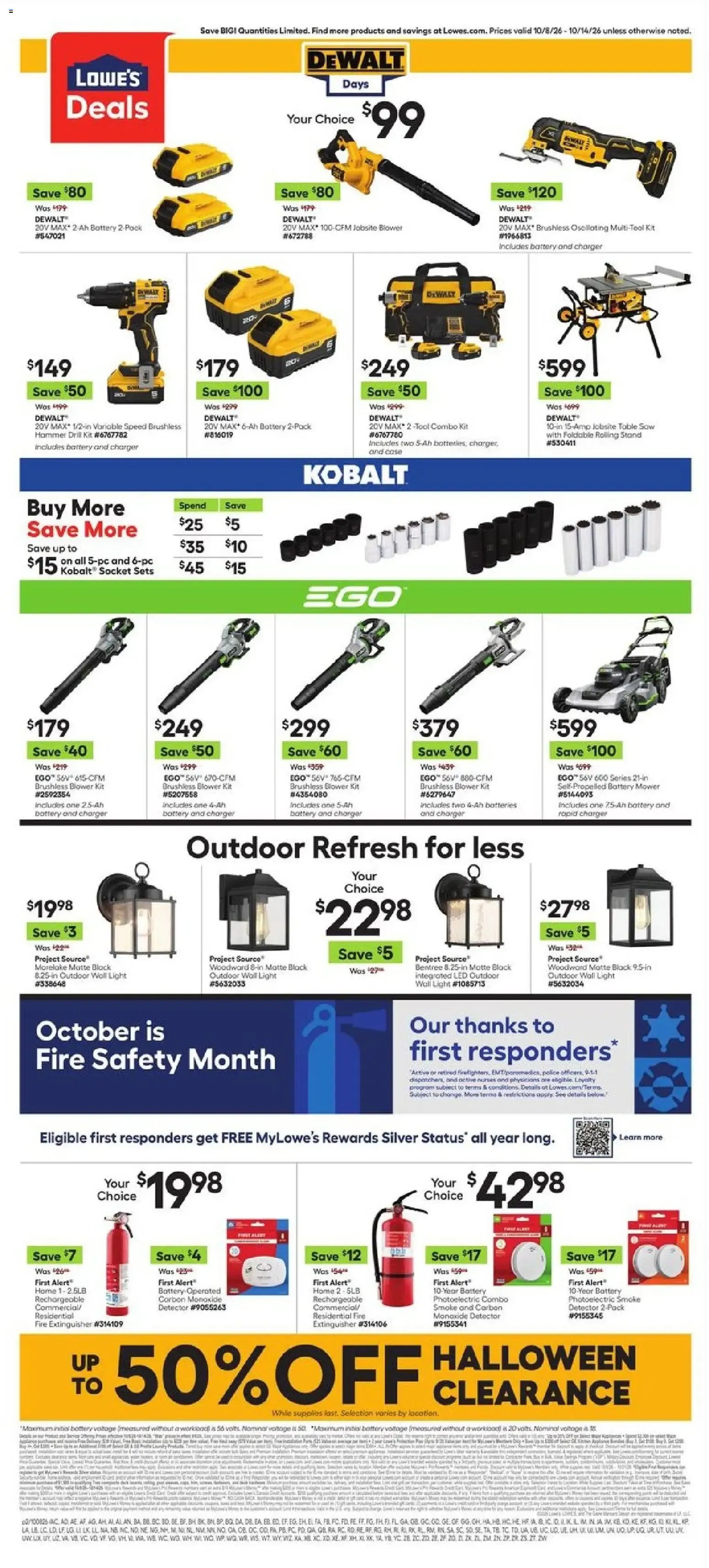 Weekly ad LOWE'S Deals from October 8 to October 14 2026 - Page 2