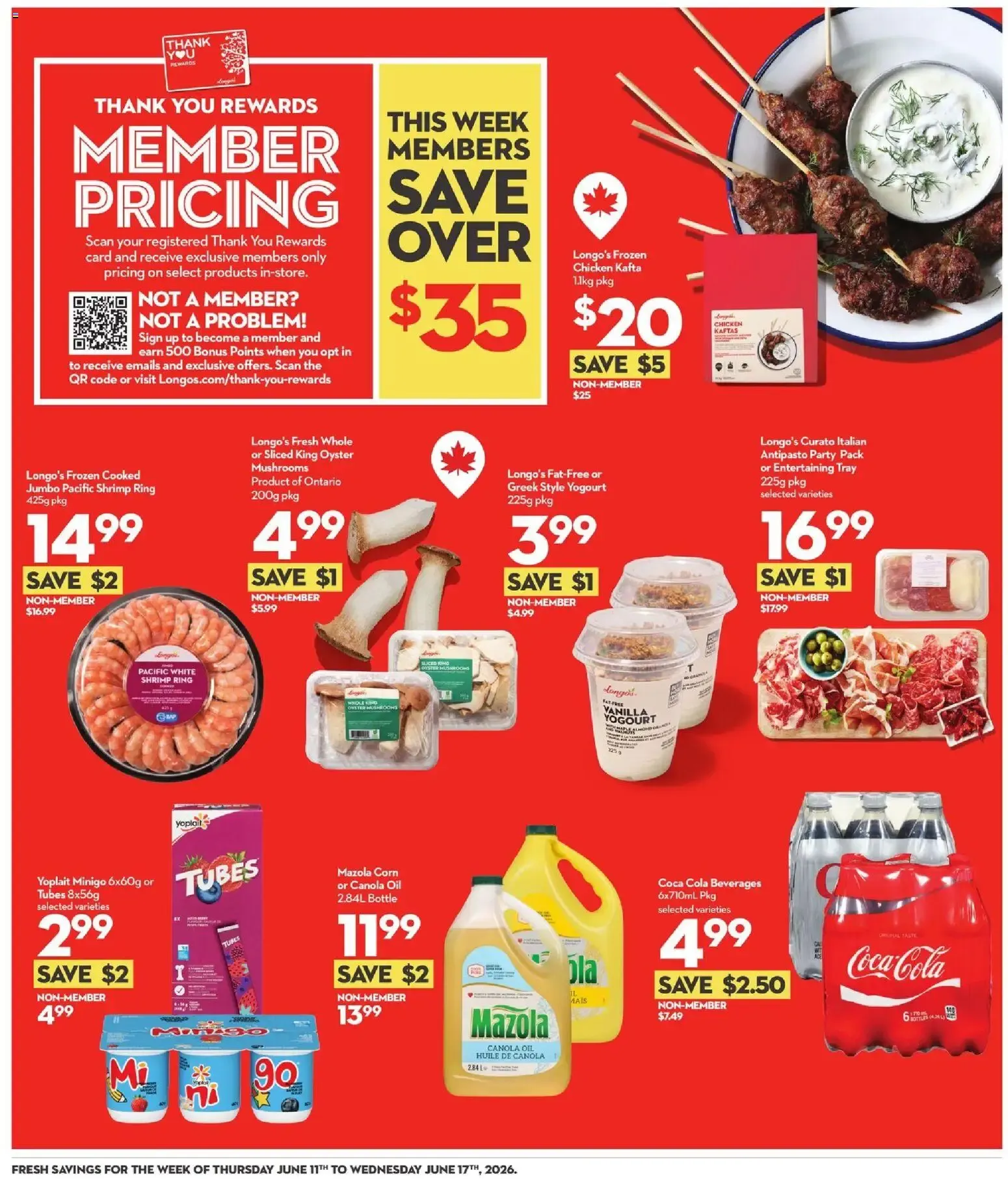 Longo's weekly flyer / circulaire from Jun 11, 2026 > weekly specials & deals from June 11 to June 17 2026 - flyer page 4