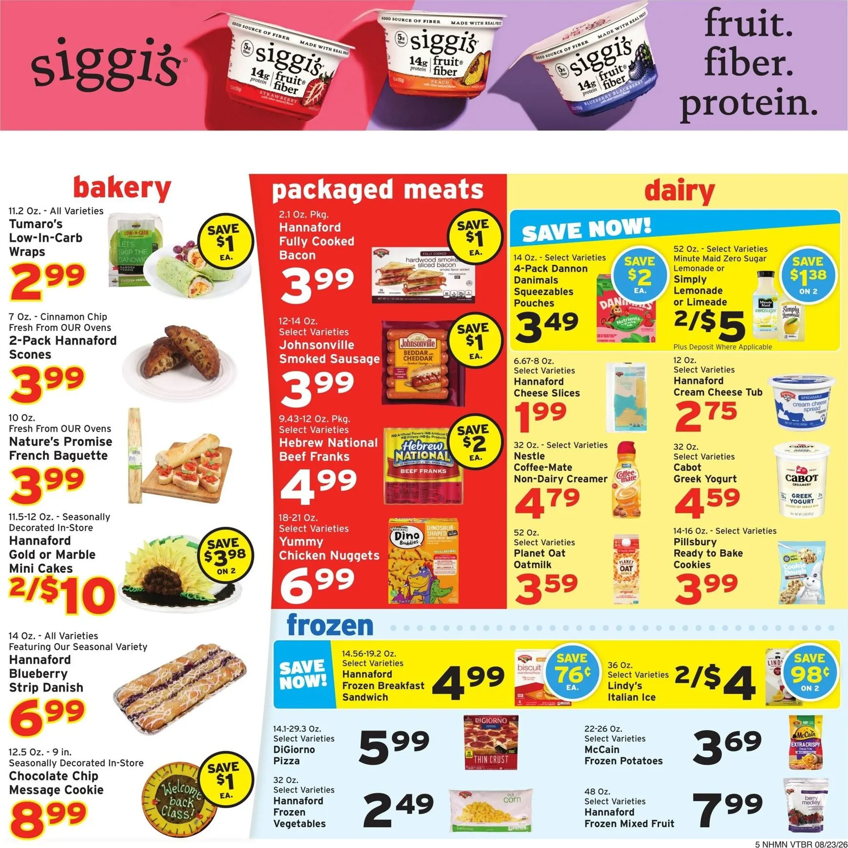 Weekly ad Hannaford Savings you can count on. from August 23 to August 29 2026 - Page 5