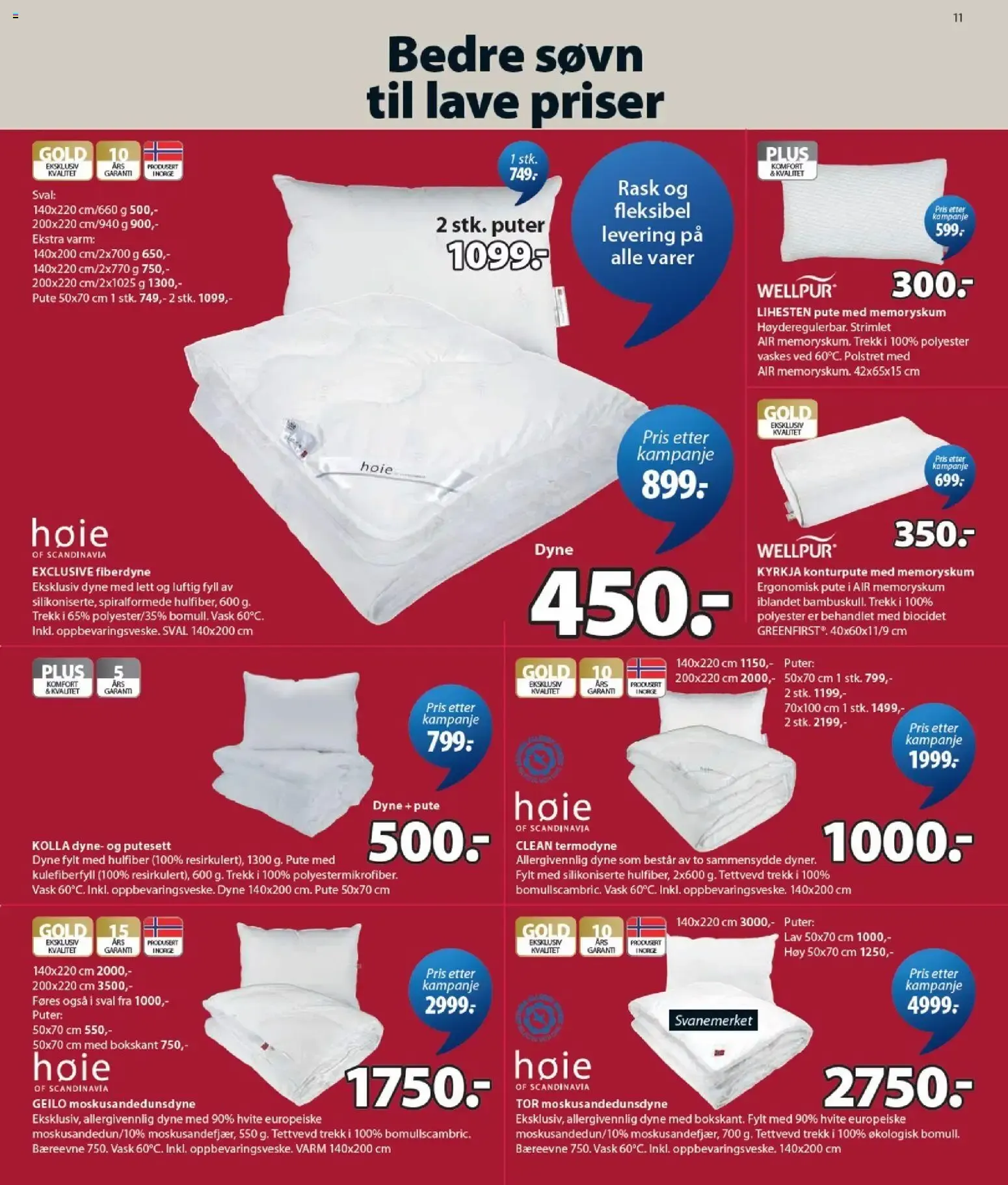 JYSK Scandinavian Sleeping & Living - Møbeldager fra 13. juli til 25. juli 2026 - kundeavisside 11
