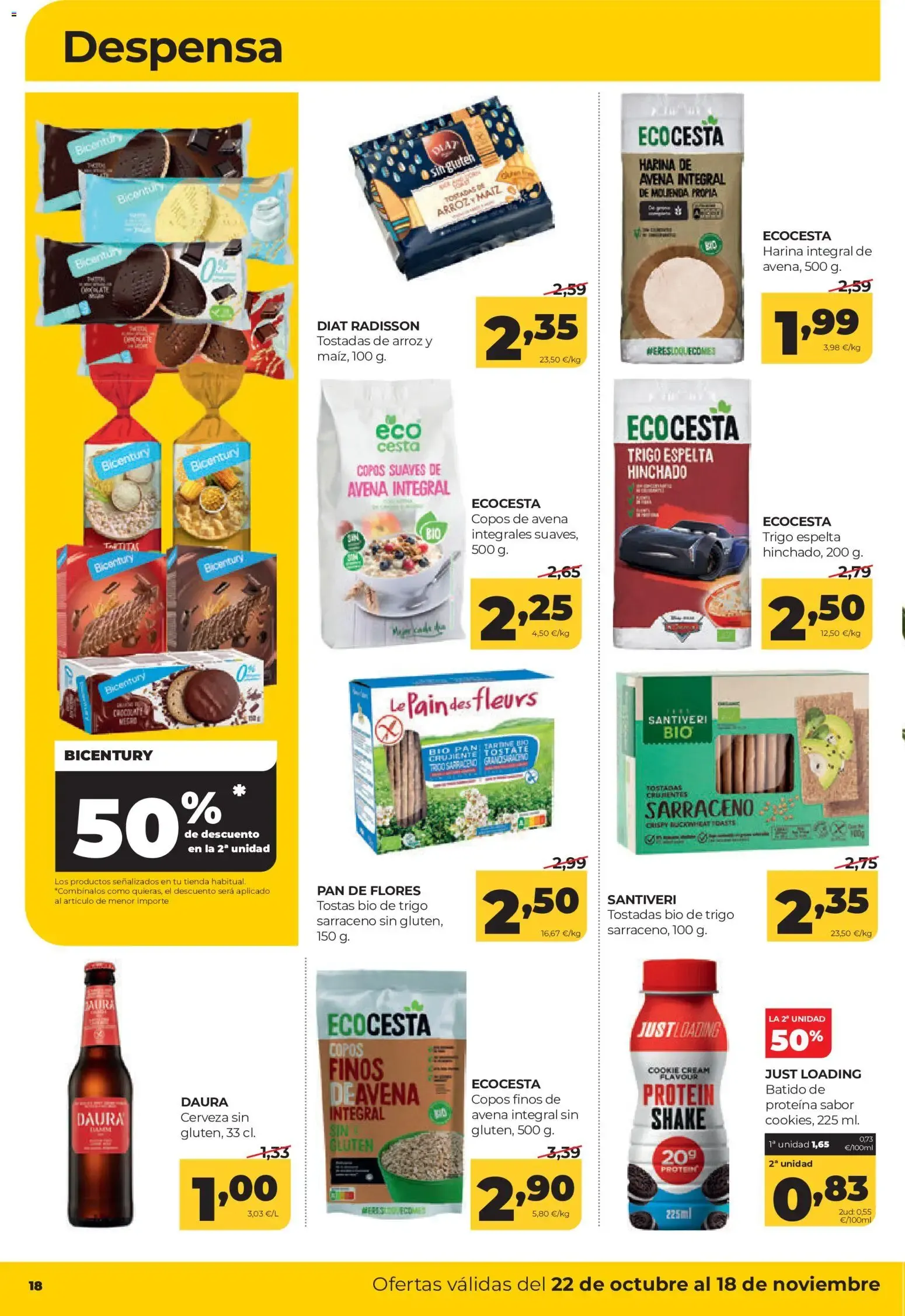 Catálogo de Alimerka folleto >> 22/10 - 18/11/2026 (catálogo) 22 de octubre al 18 de noviembre 2026 - Página 18
