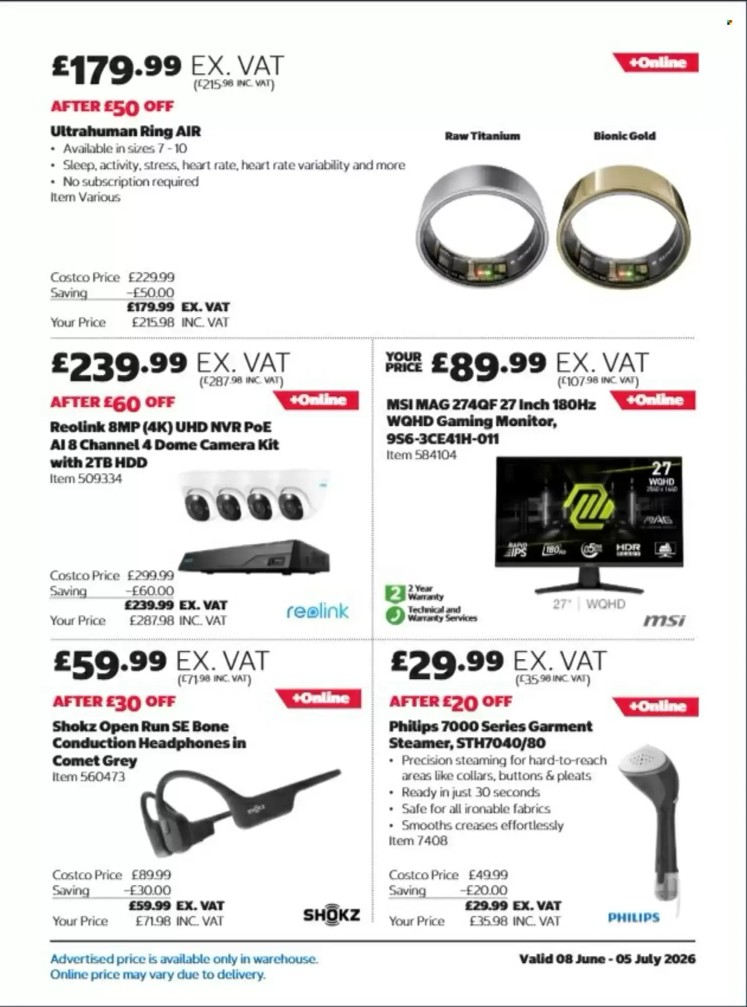 Costco leaflet from 8 June to 5 July 2026 - Catalogue Page 5