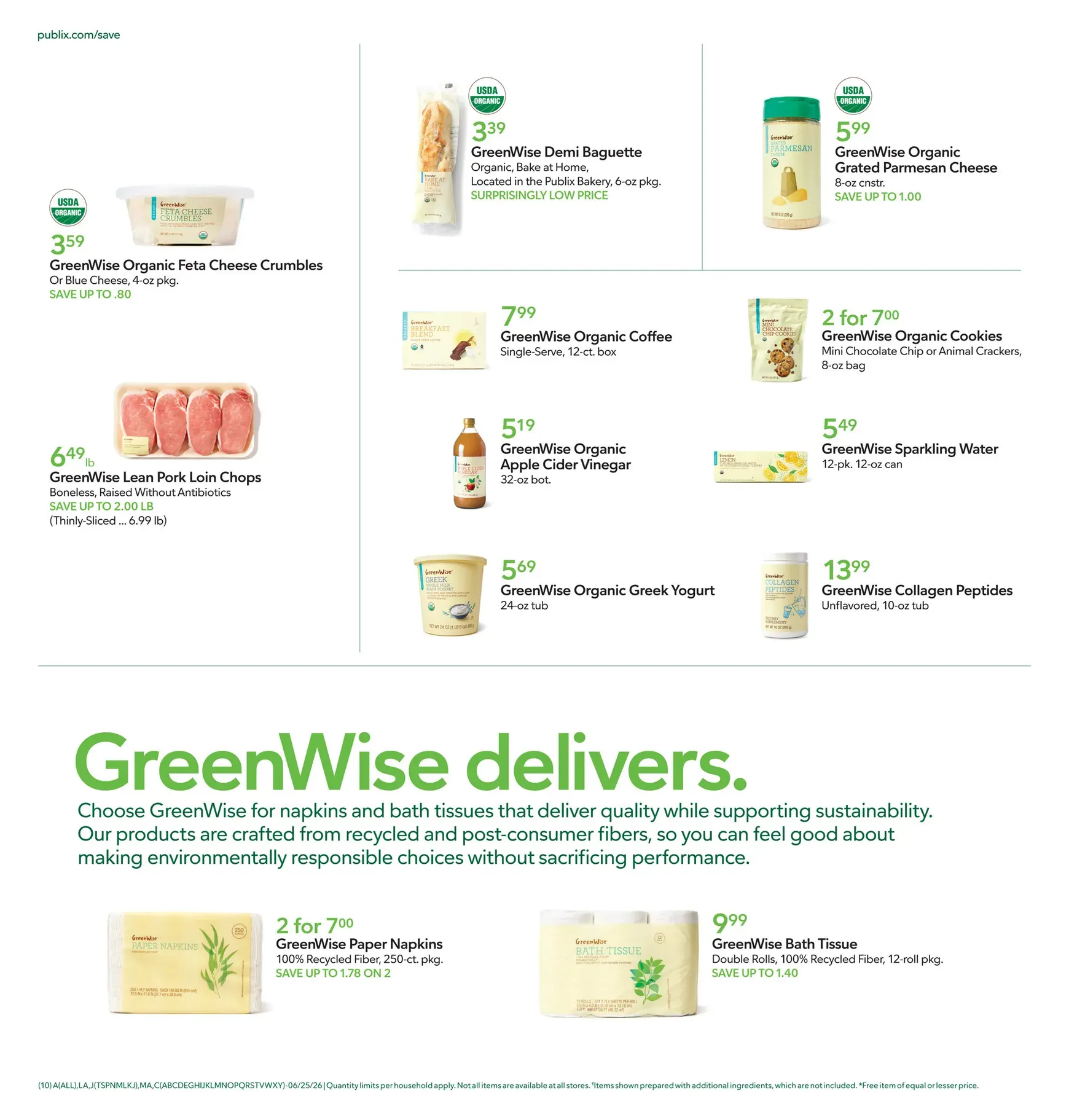Weekly ad Current Publix leaflet valid from Thursday 06/25/2026 to Wednesday 07/01/2026 from June 25 to July 1 2026 - Page 10