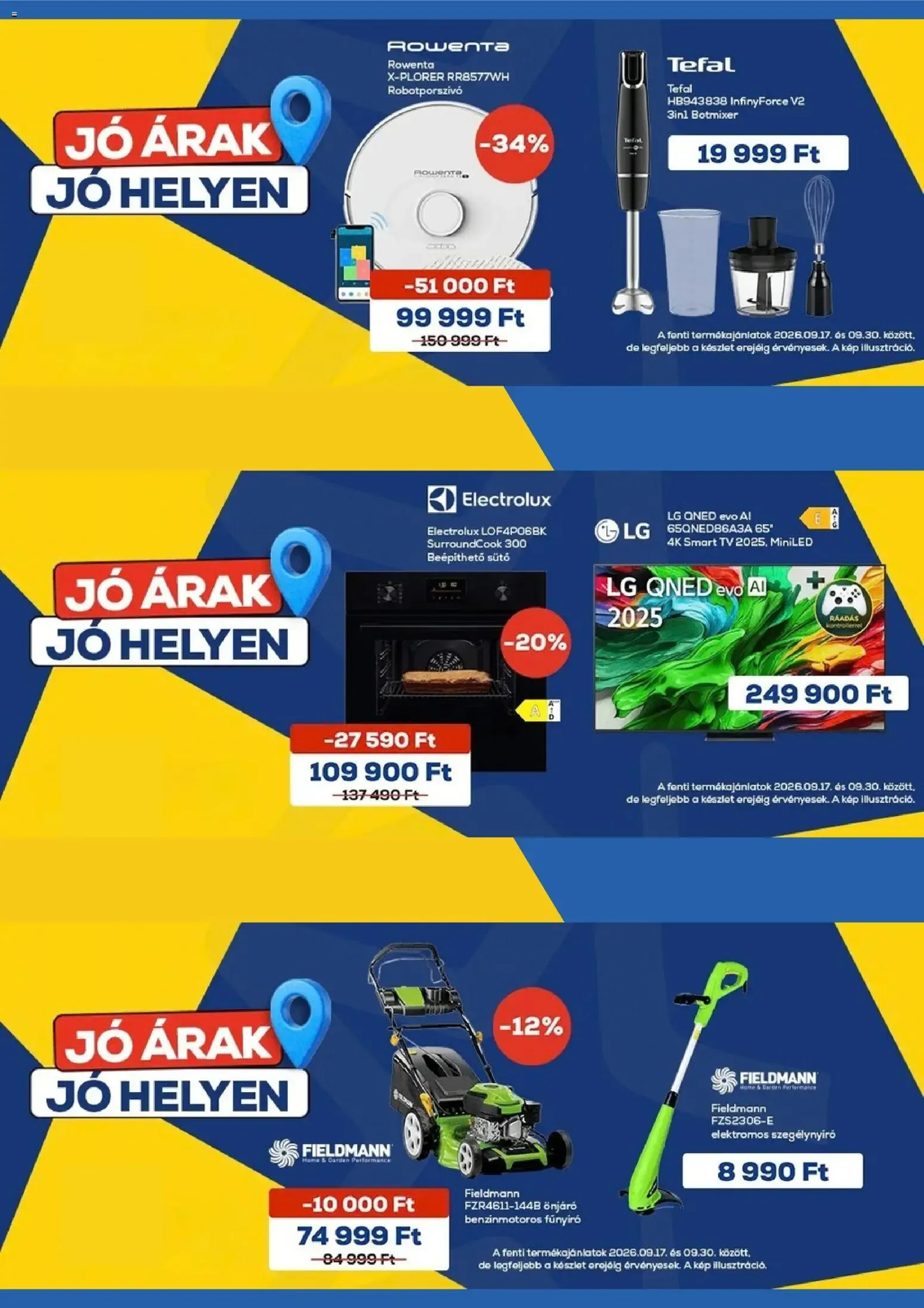 Katalógus Euronics akciós újság - 2026.09.17. -tól/töl > akció, lapozható szórólap 🛍️ szeptember 17.-tól szeptember 30.-ig 2026. - Oldal 1