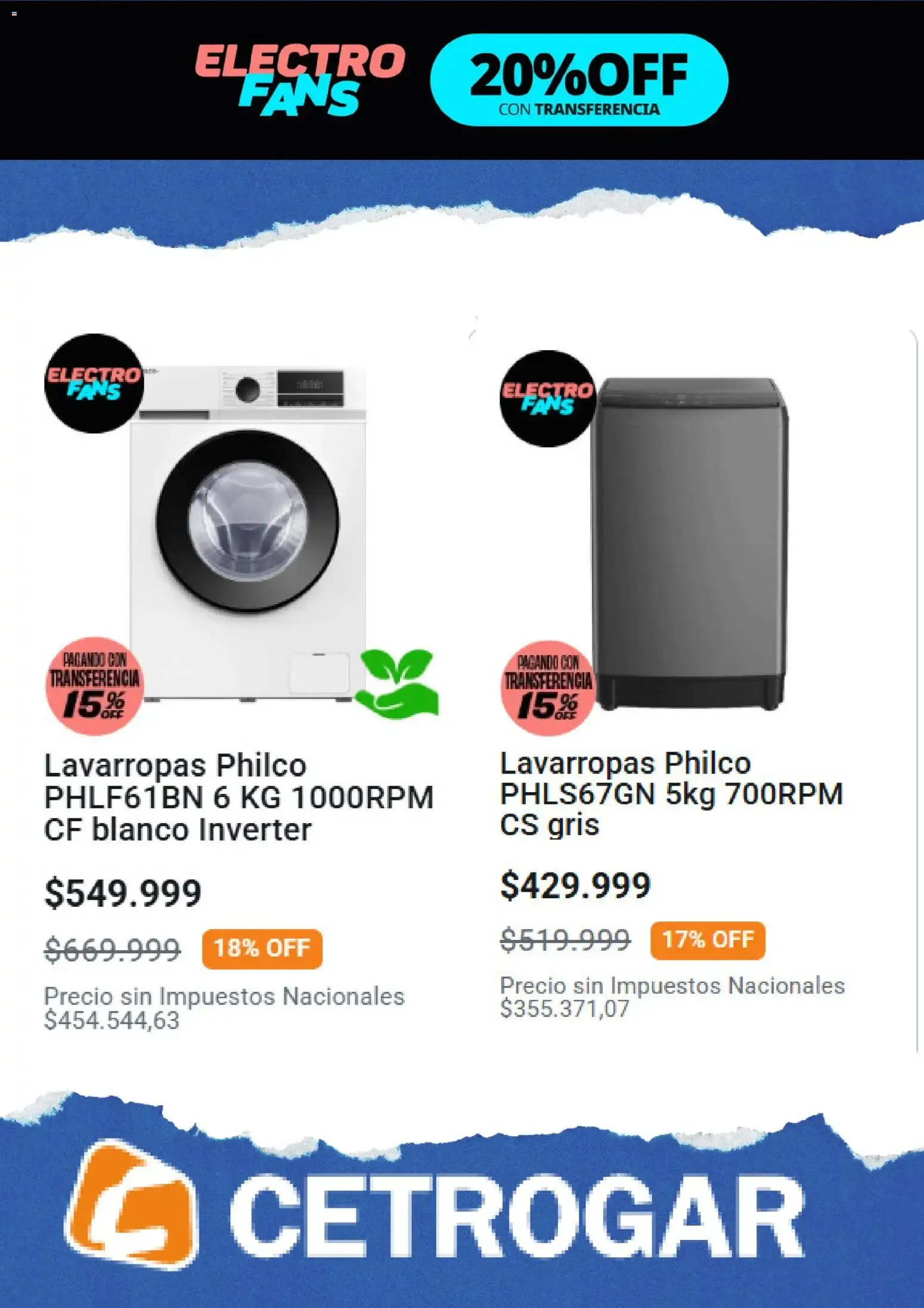 Ofertas de Cetrogar Electro Fans Celulares 7 de septiembre al 13 de septiembre 2026 - Página 3 del catálogo