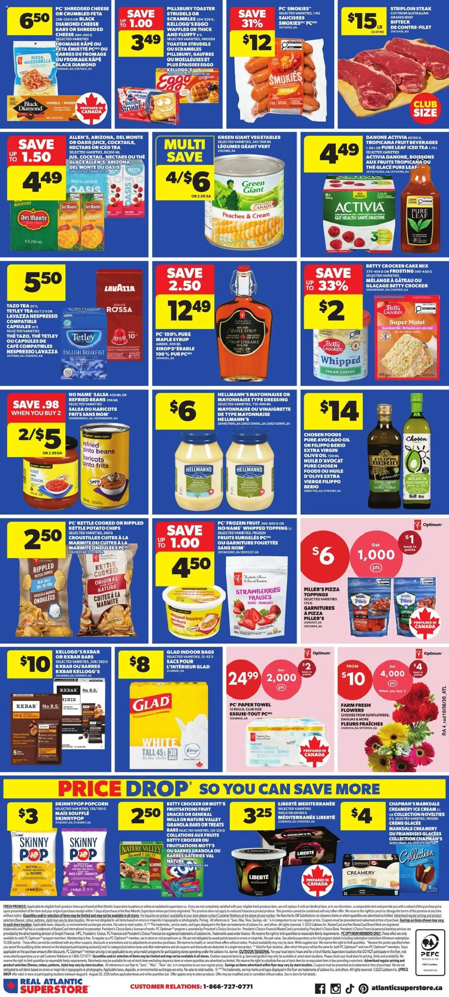 Atlantic Superstore weekly flyer / circulaire from Aug 13, 2026 > weekly specials & deals from August 13 to August 19 2026 - flyer page 2