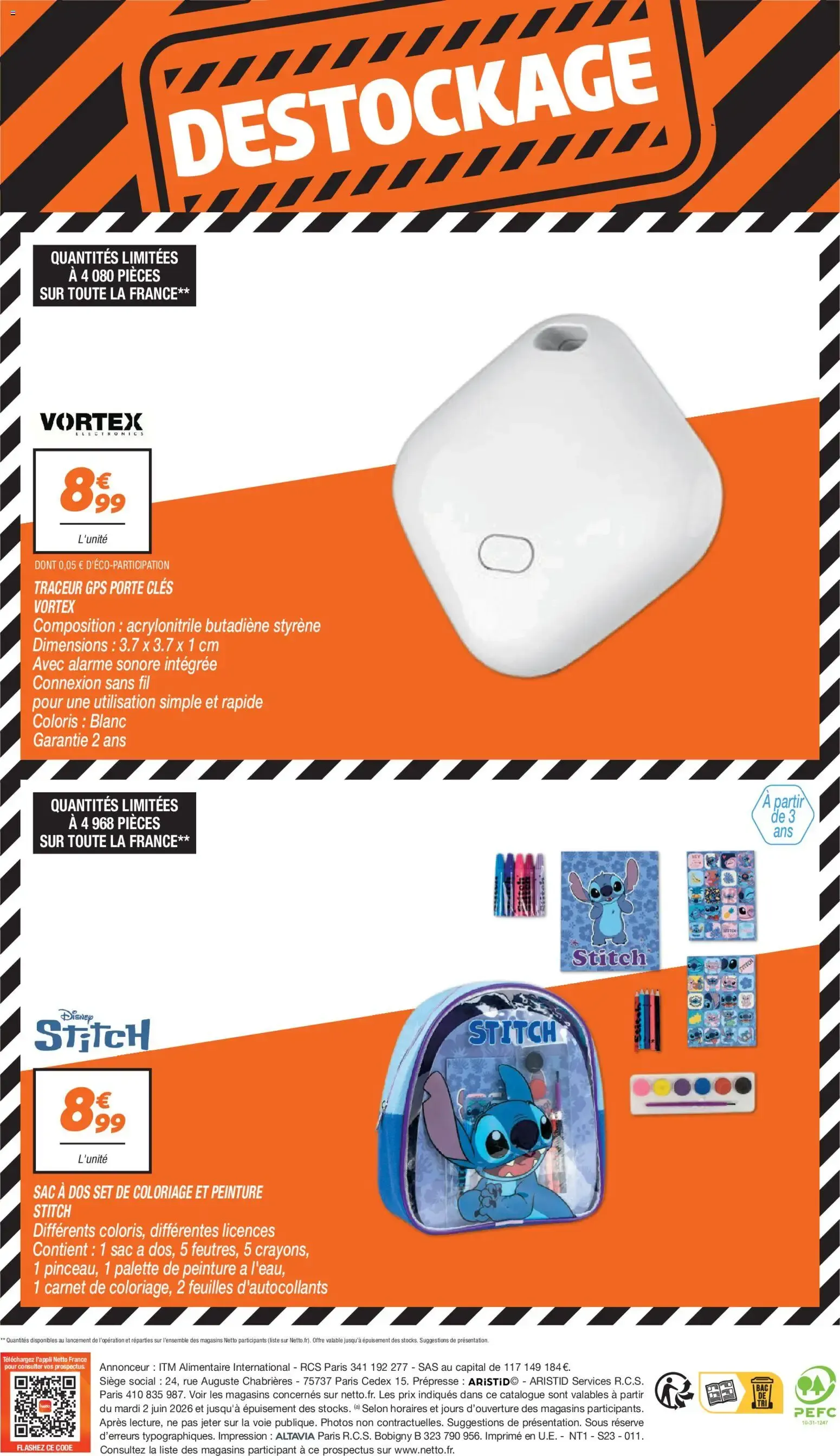 Netto - Destockage de juin à partir du 02/06/2026 - promo en ligne du 2 juin au 30 juin 2026 - Catalogue page 4