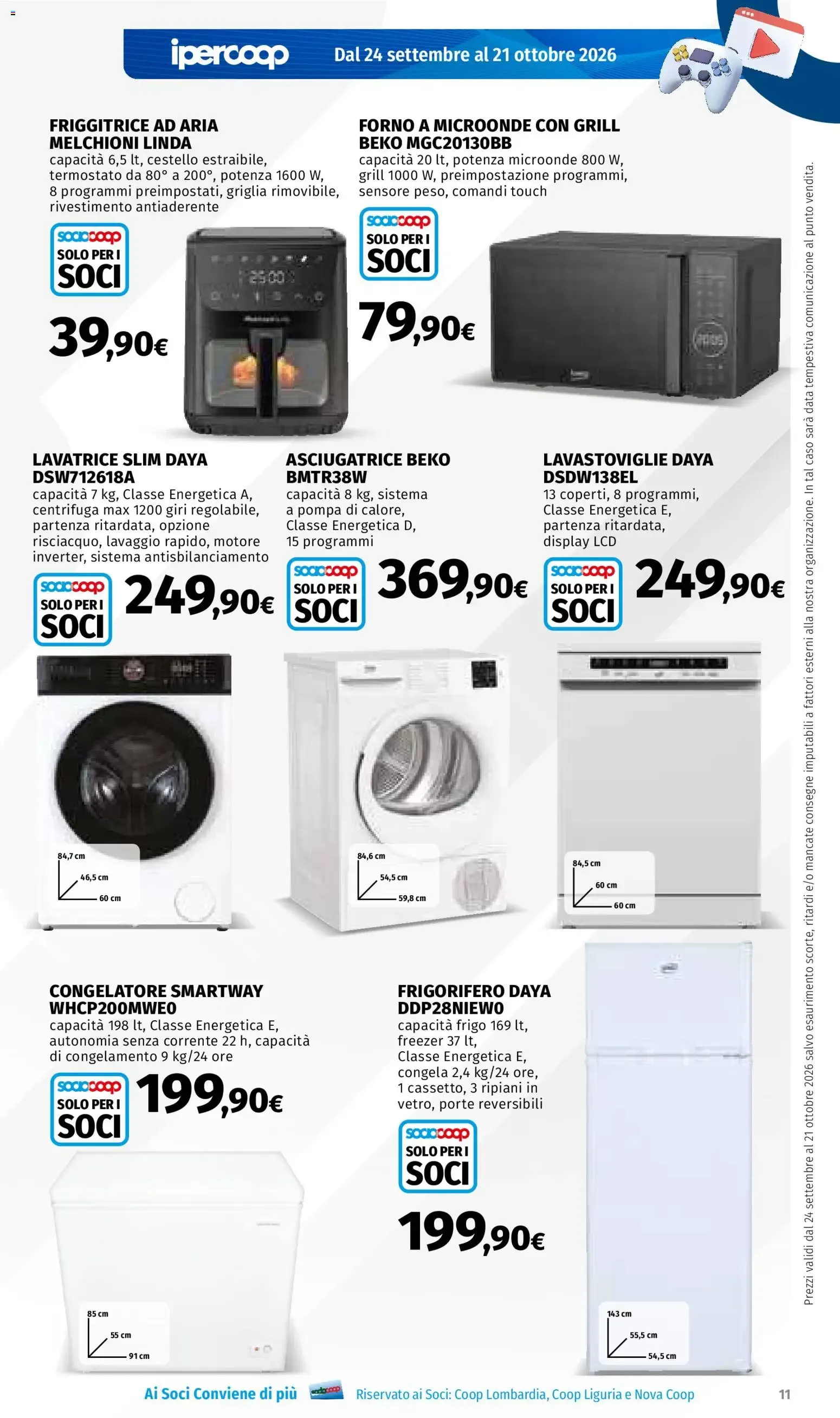 Ipercoop Tendenze d'Autunno da 24 settembre a 21 ottobre di 2026 - Pagina del volantino 11