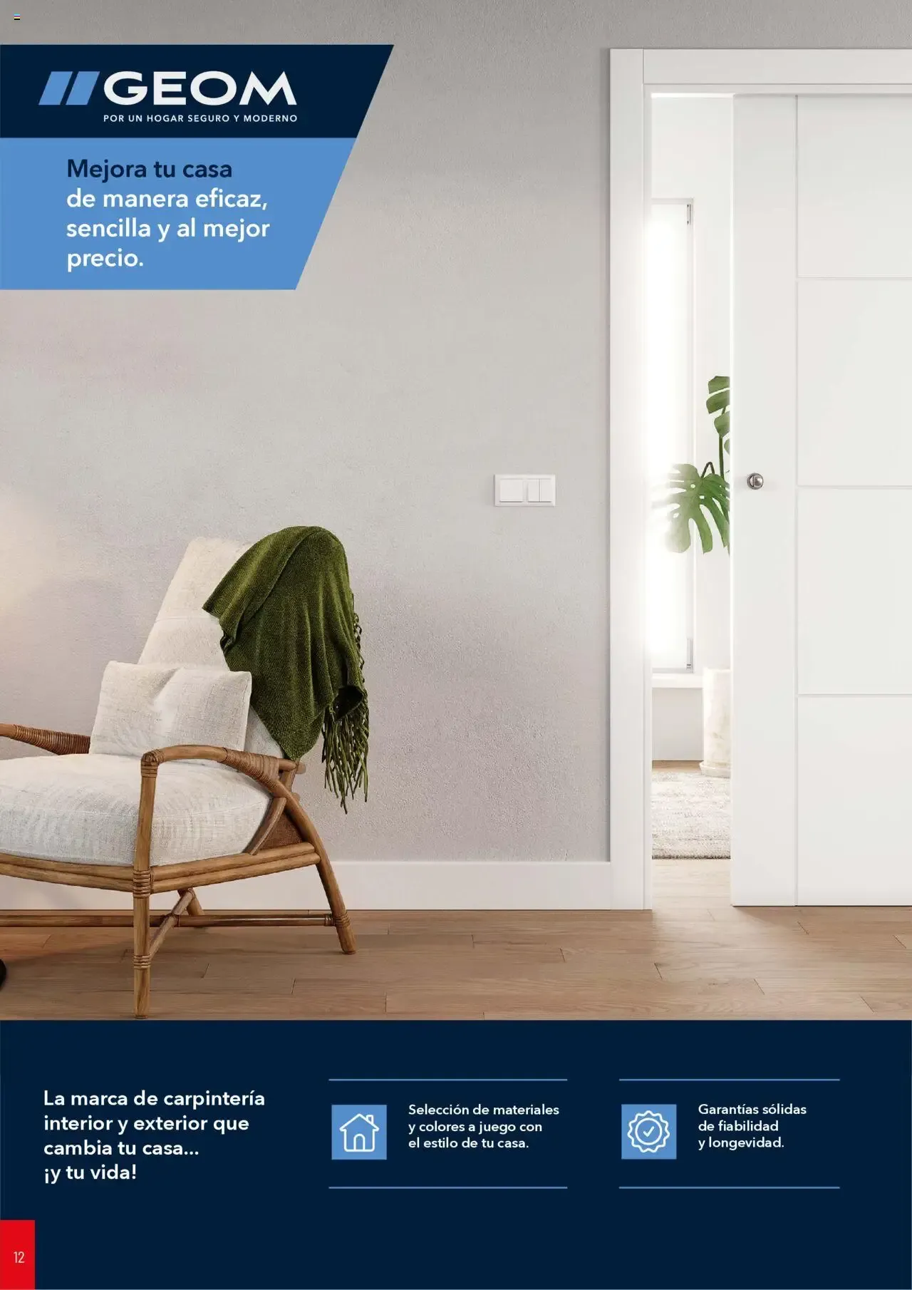 Catálogo de Brico Depôt Catálogo Puertas y Ventanas 2025 23 de julio al 30 de junio 2026 - Página 12