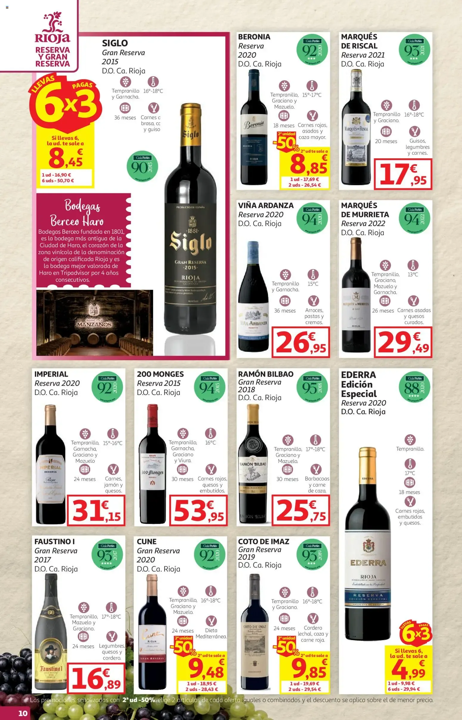 Catálogo de Feria del Vino Alcampo 8 de octubre al 25 de octubre 2026 - Página 10