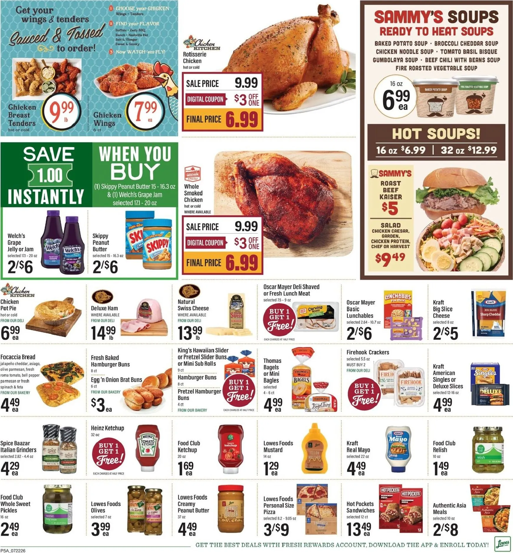 Weekly ad Current Lowes Foods leaflet valid from Wednesday 07/22/2026 to Tuesday 07/28/2026 from July 22 to July 28 2026 - Page 6