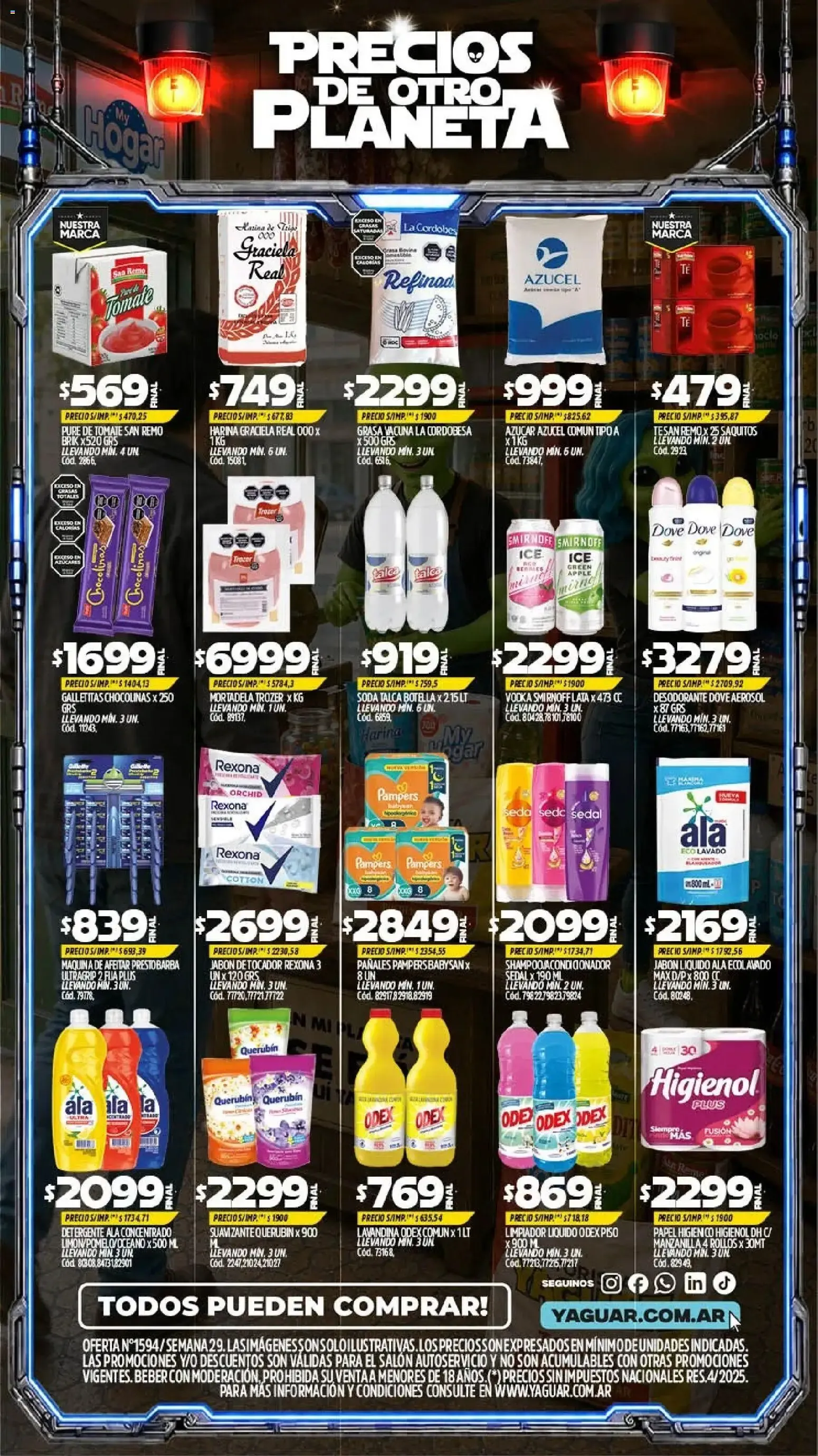 Ofertas de Mayorista Yaguar: Precios de Otro Planeta 13 de julio al 18 de julio 2026 - Página 2 del catálogo