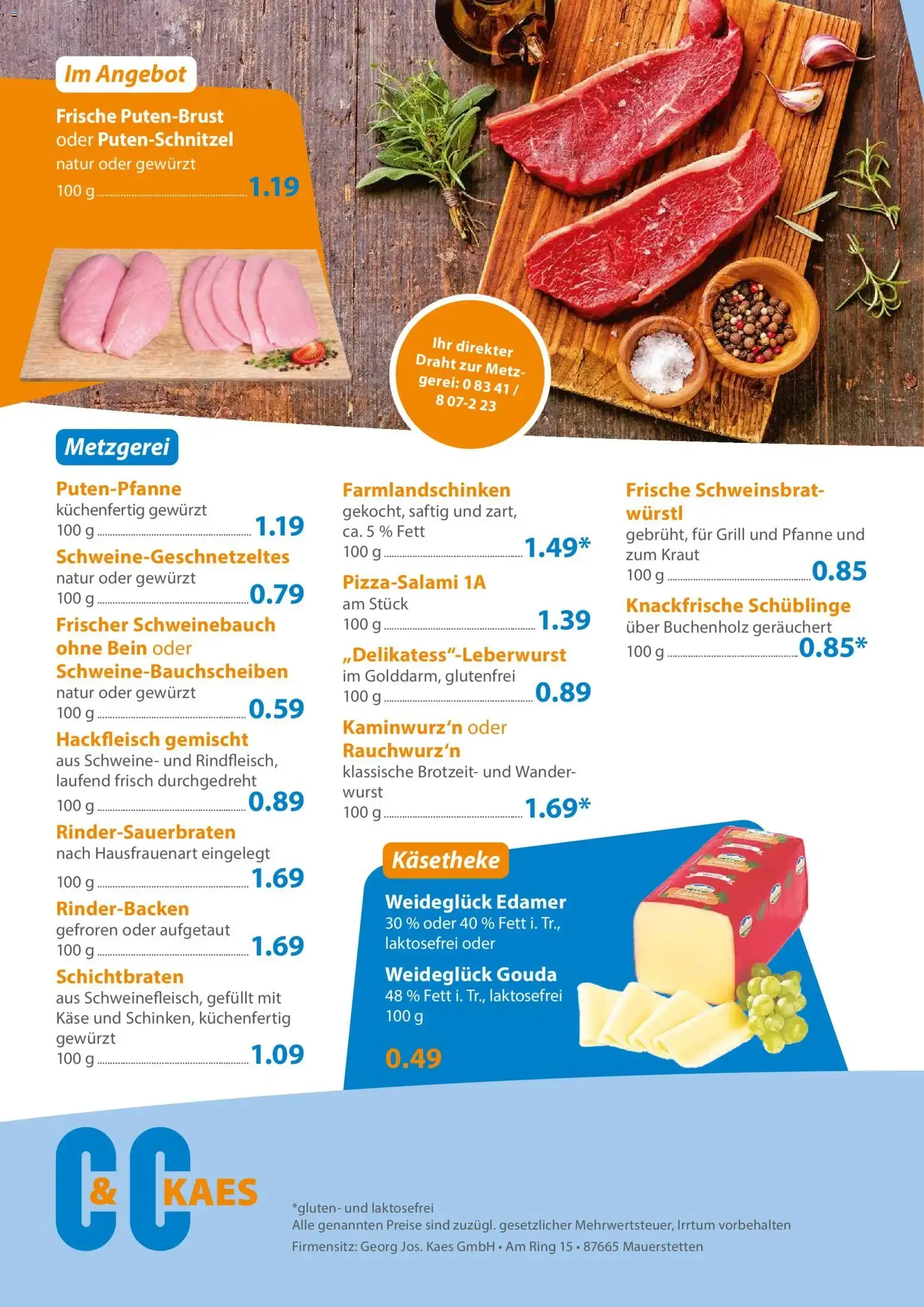 CC & KAES Ihr zuverlässiger Großverbraucher-Partner von 19. Oktober bis 31. Oktober 2026 - Prospekt seite 4