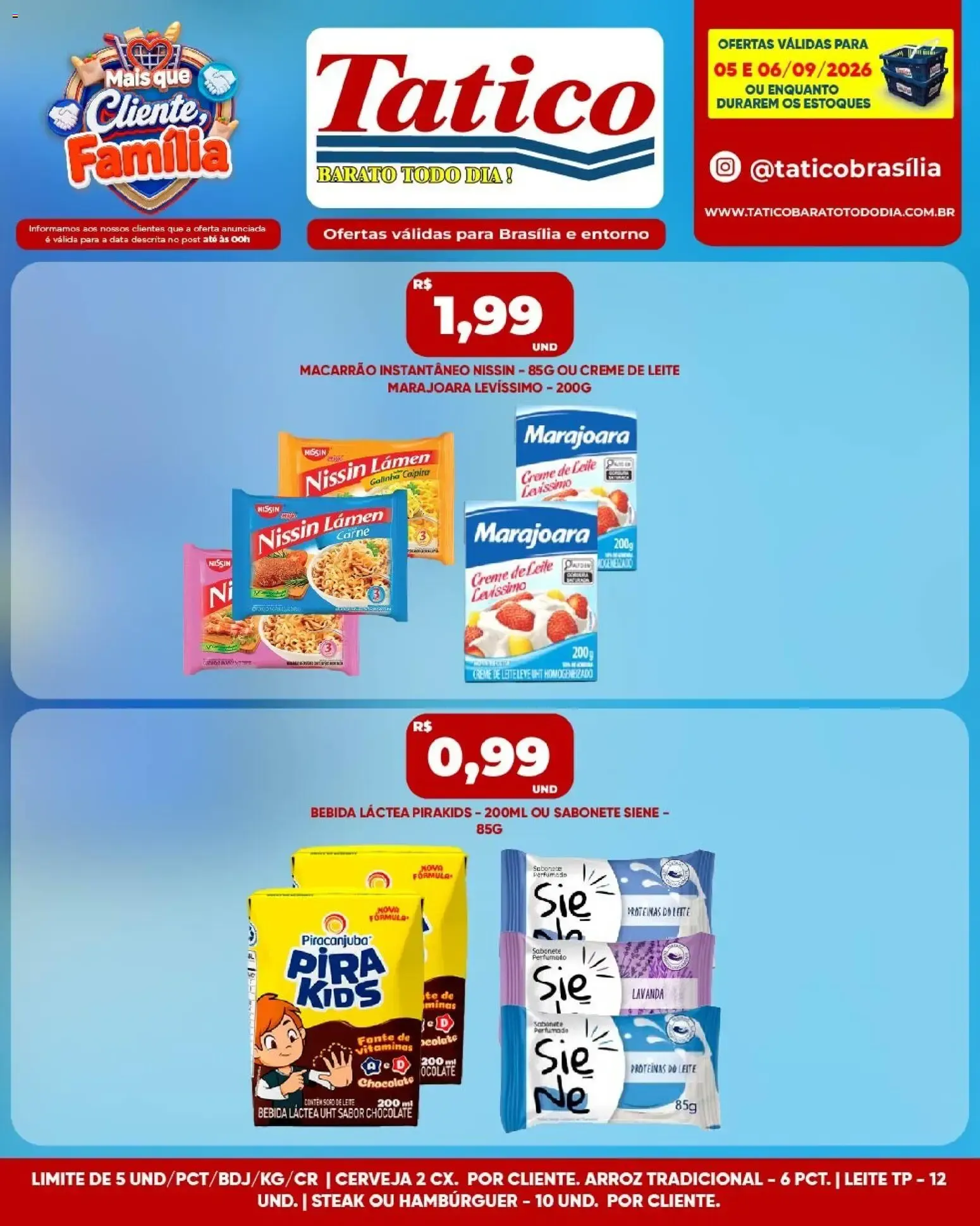 Encarte de Tatico ofertas Fim de Semana de 05/09/2026 | Promoções Online 5 de setembro até 6 de setembro 2026 - Pagina 1