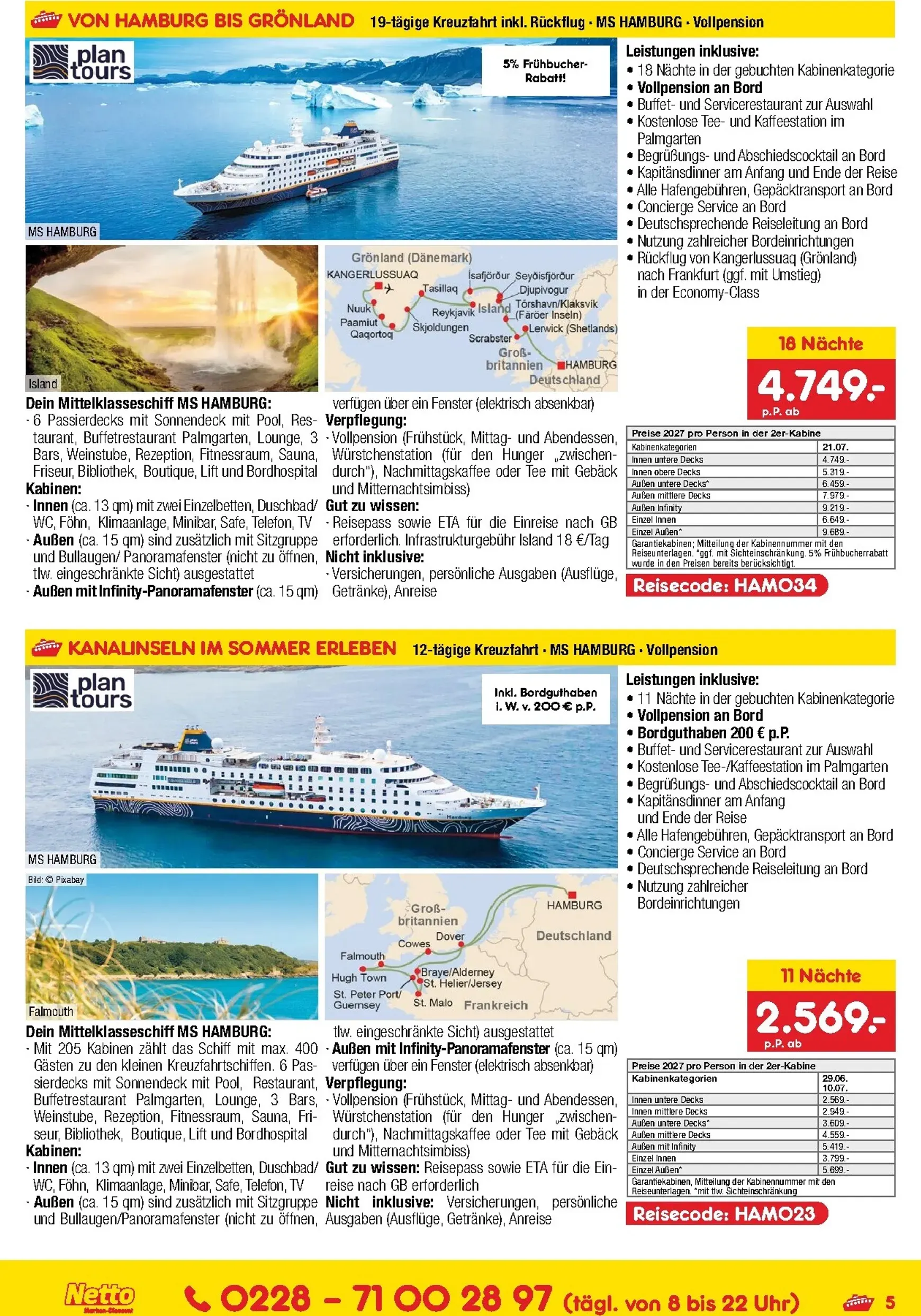 Netto Marken Discount - Reise-Sonderangebote Prospekt – von Donnerstag 11.06.2026 bis Dienstag 30.06.2026 von 11. Juni bis 30. Juni 2026 - Prospekt seite 5