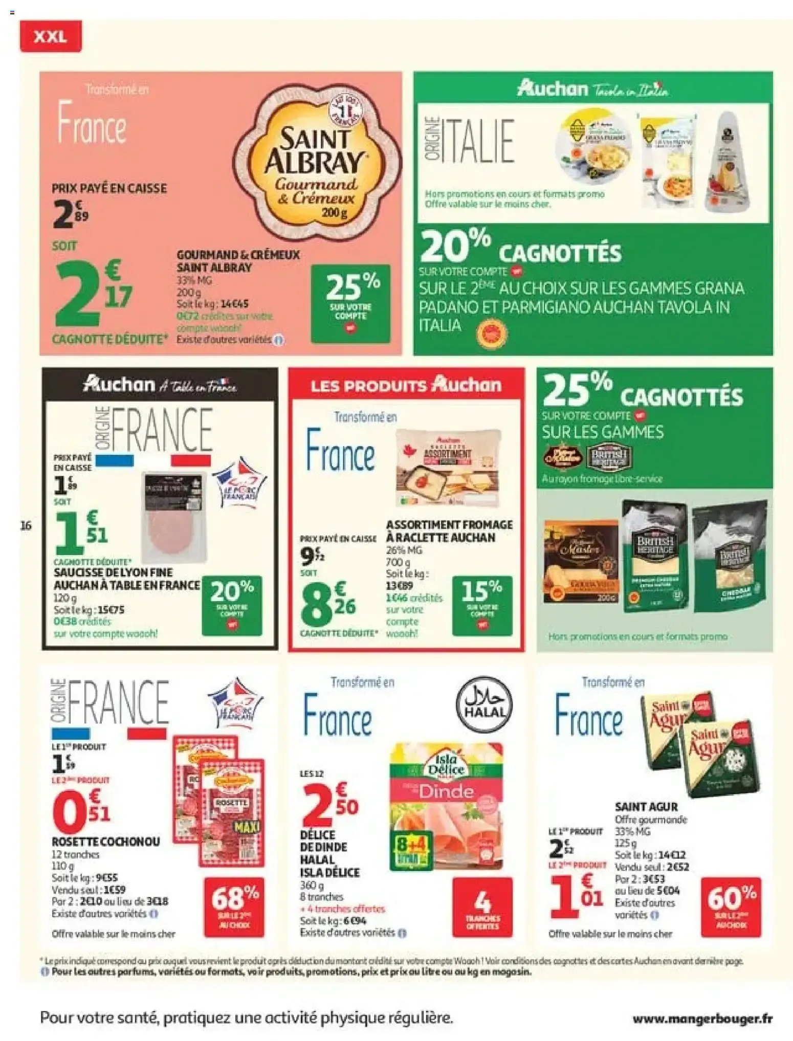 Auchan Halles d'automne supers à partir du 29/09/2026 - promo en ligne du 29 septembre au 10 octobre 2026 - Catalogue page 16