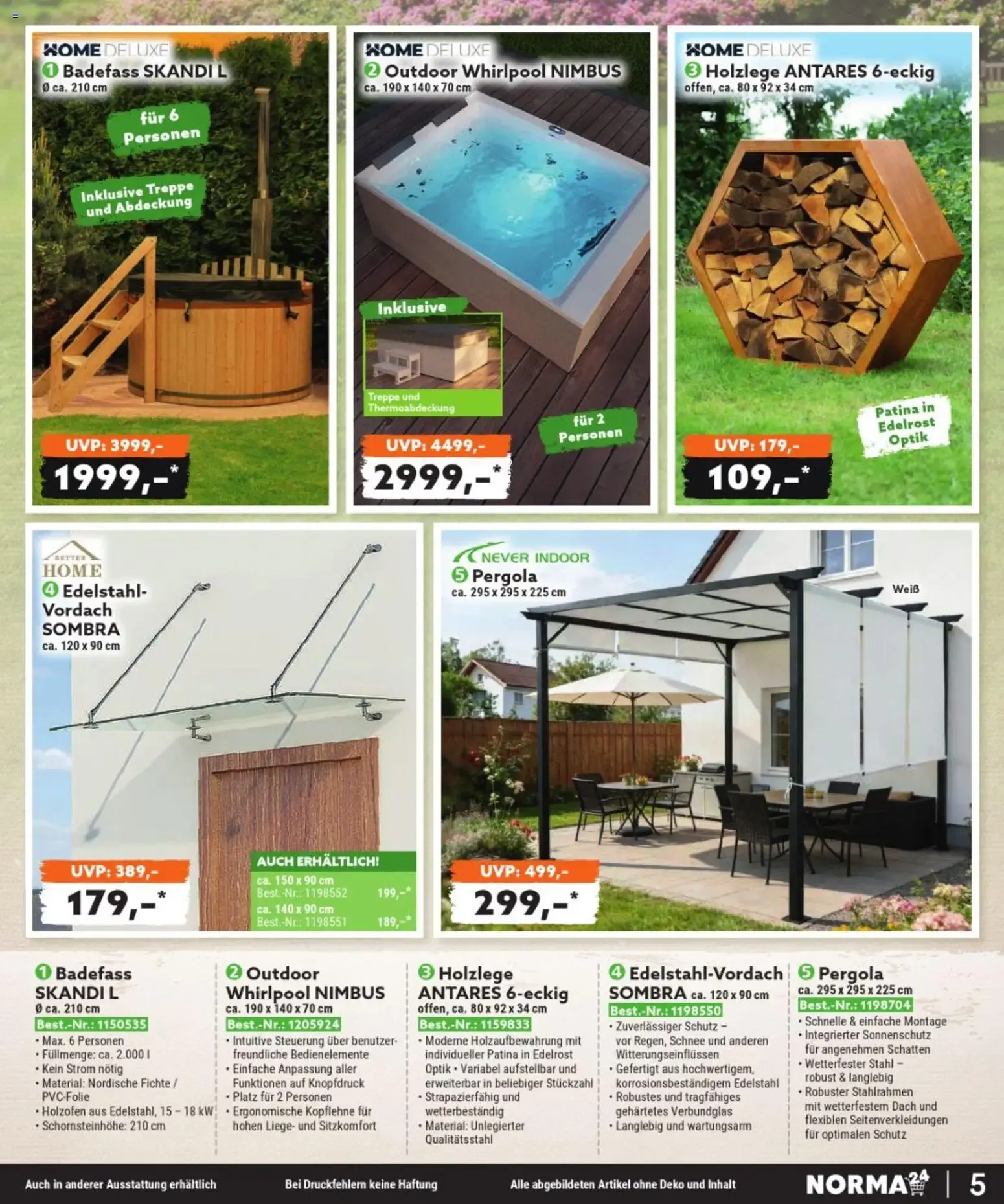 Norma Bestellmagazin September 2026 (ab 01.09.2026) zum blättern » Angebote von 1. September bis 30. September 2026 - Prospekt seite 5