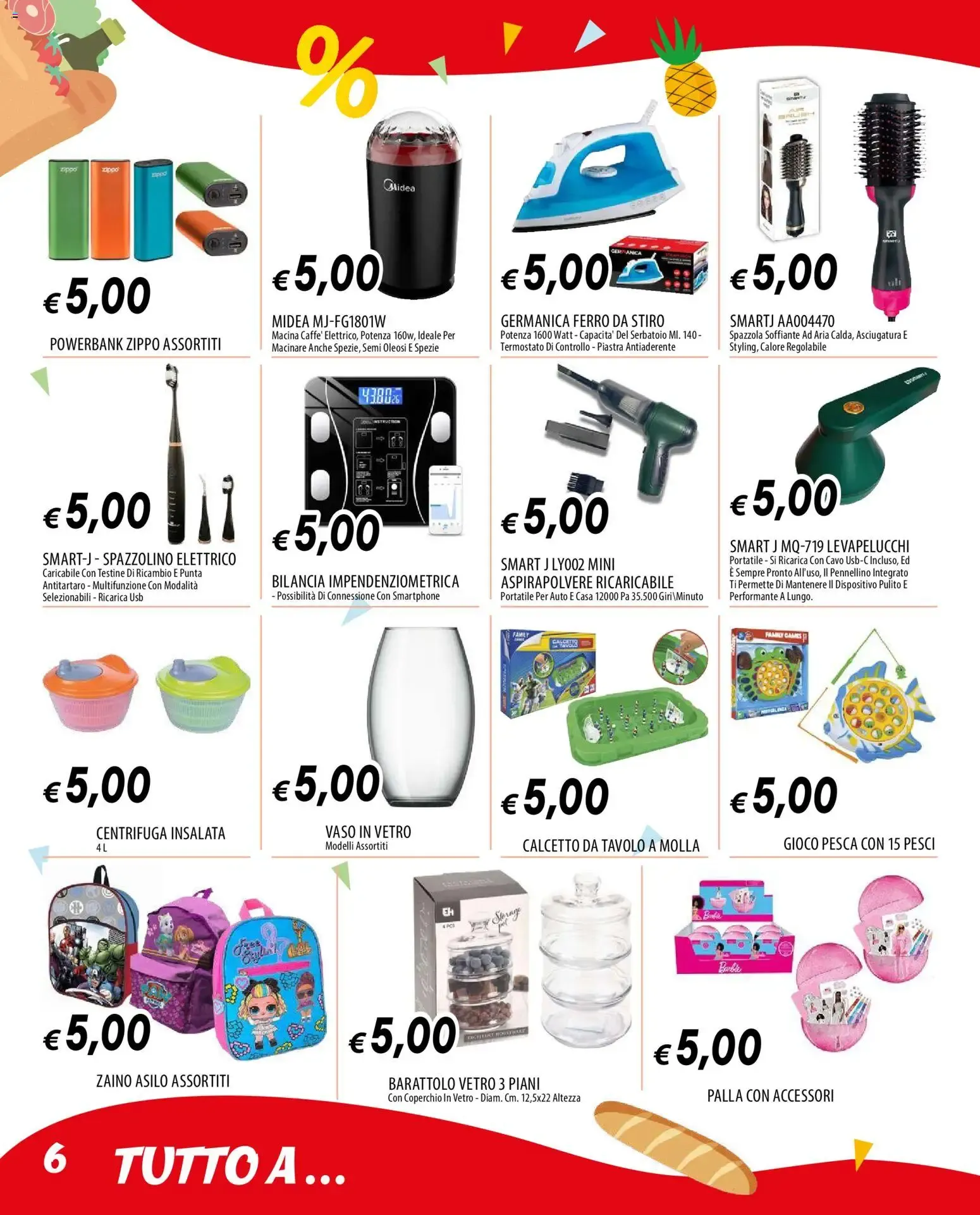 Nuovo Famila volantino Tutto a... dal 06/08/2026 > offerte anteprima 🛍️ da 6 agosto a 26 agosto di 2026 - Pagina del volantino 6
