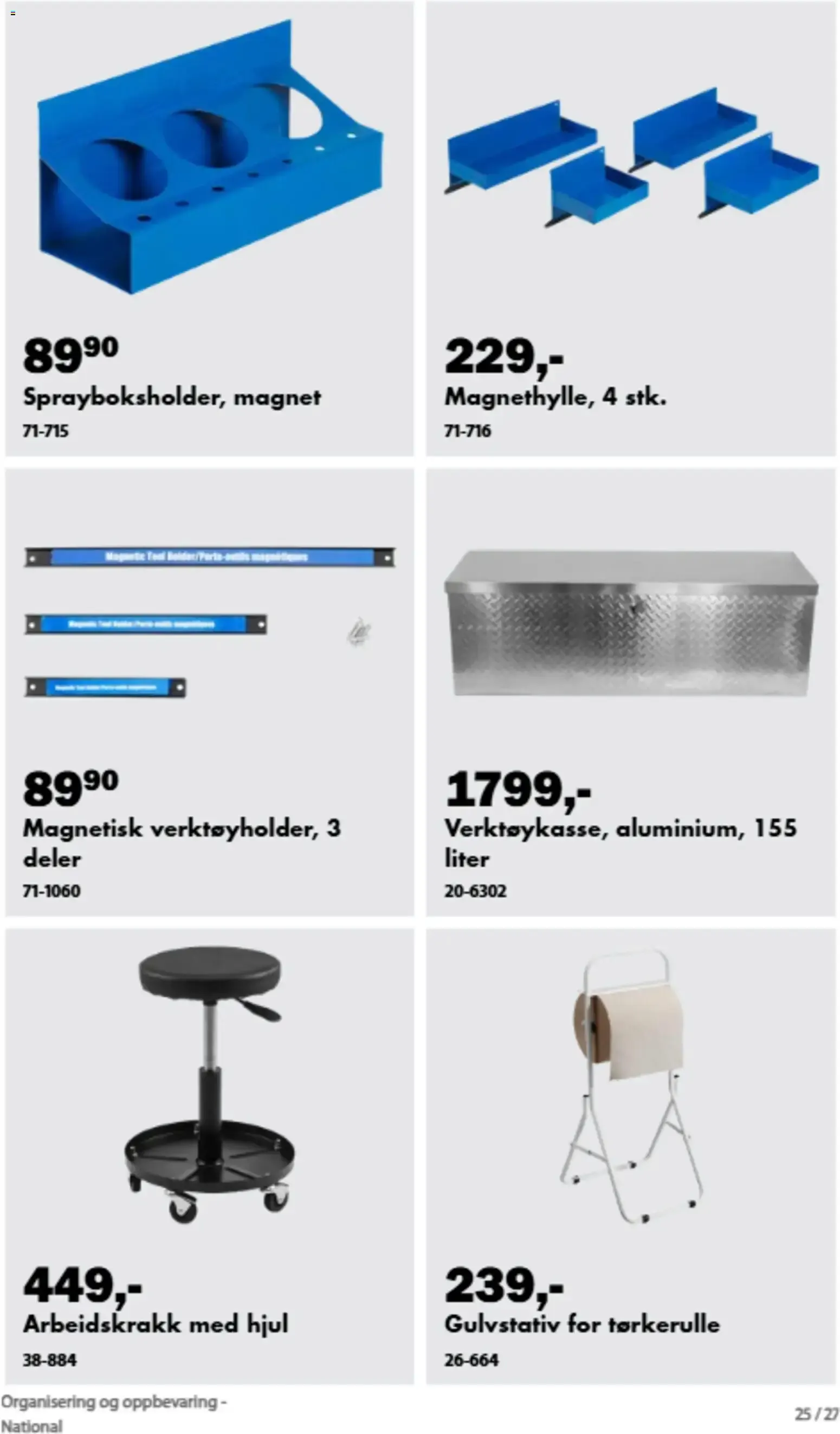 Biltema kundeavis Organisering og oppbevaring (05/09/2026 - 31/12/2026) - Kundeavis og tilbud fra 5. september til 31. desember 2026 - kundeavisside 3