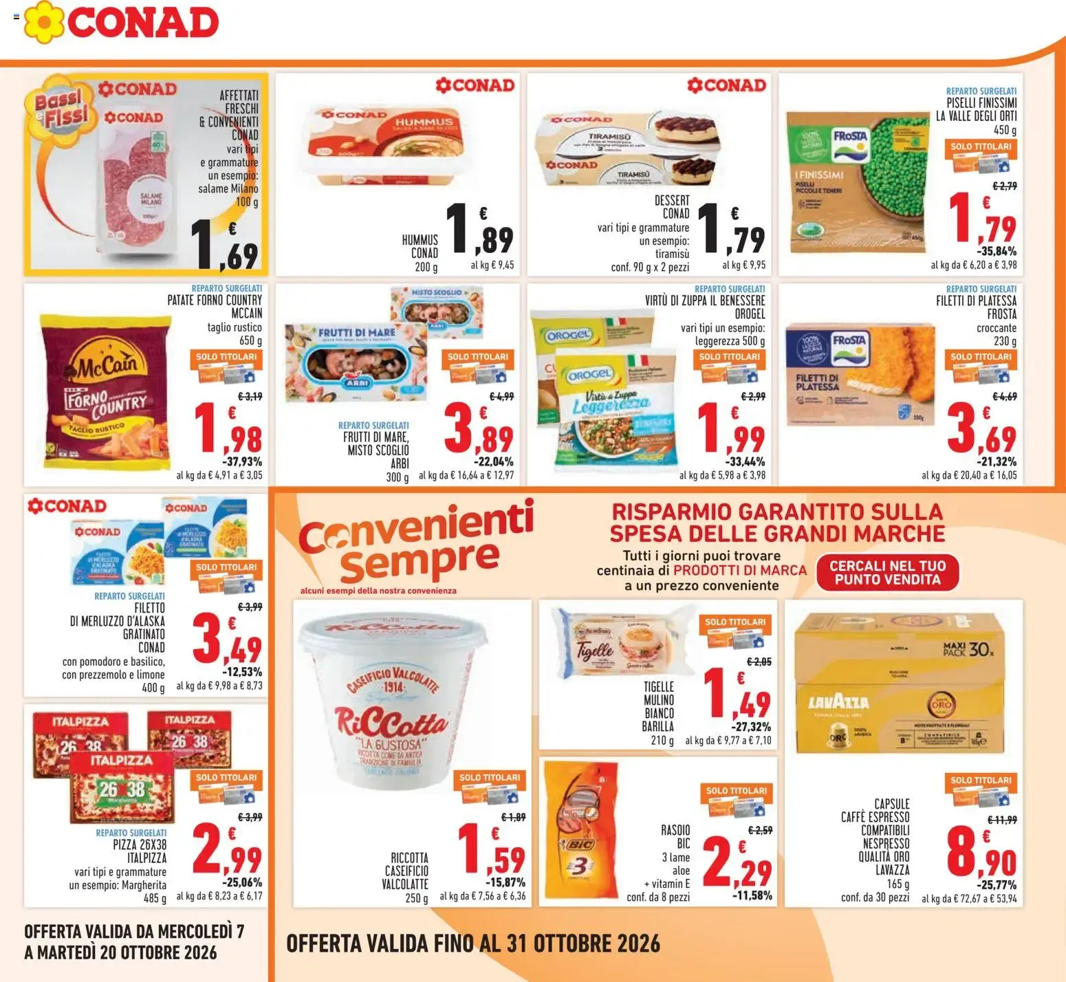 Anteprima volantino Conad dal 07/10/2026 prossima settimana da 7 ottobre a 20 ottobre di 2026 - Pagina del volantino 11