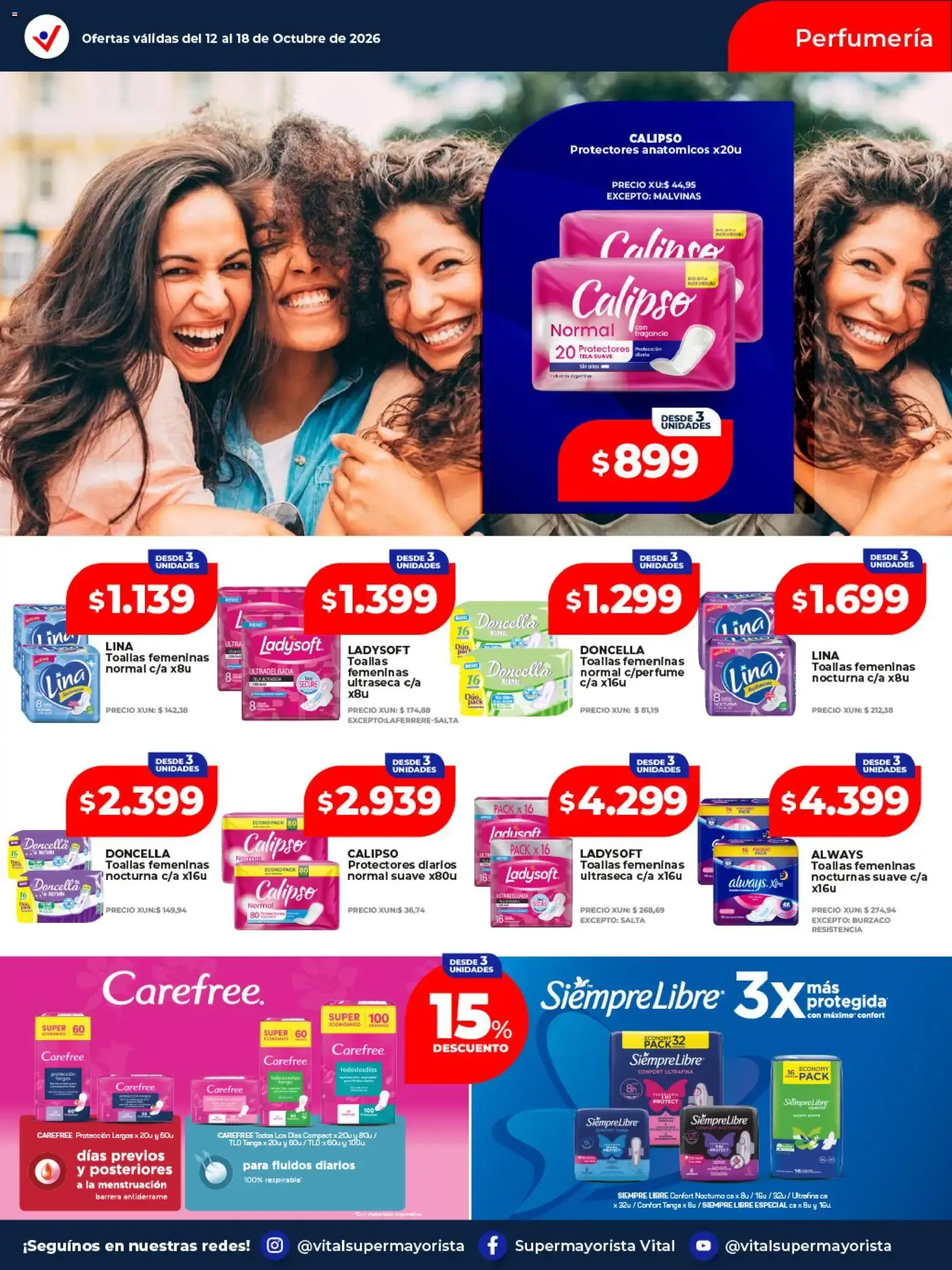 Ofertas de VITAL SUPERMAYORISTA EL MAYORISTA DE TU AHORRO 12 de octubre al 18 de octubre 2026 - Página 5 del catálogo