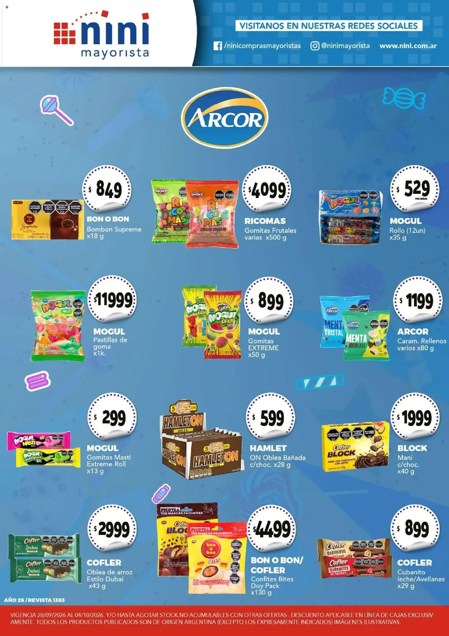 Ofertas de NINI Mayorista catálogo del 26/10/2026 - 01/11/2026 26 de octubre al 1 de noviembre 2026 - Página 35 del catálogo