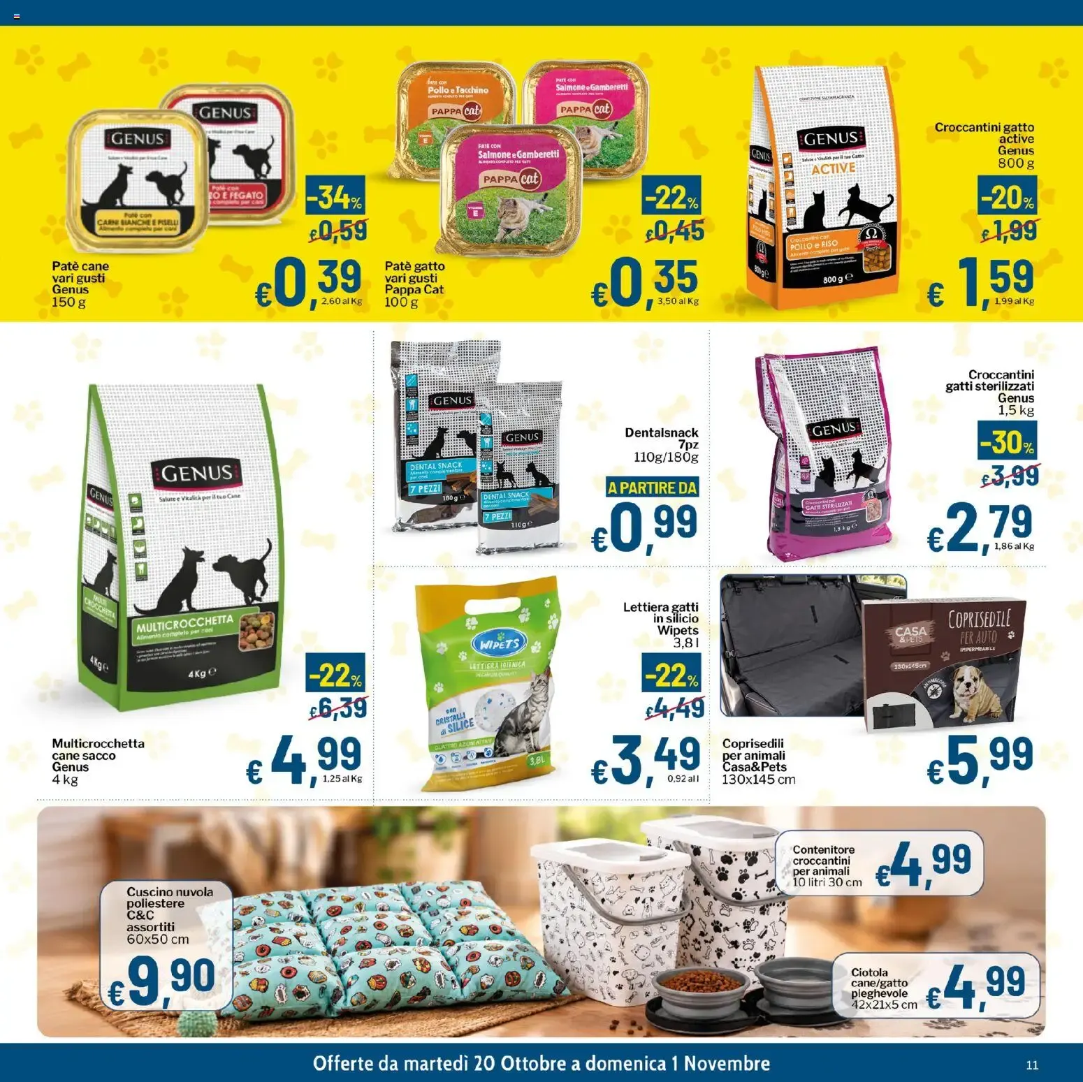 Qui Discount volantino dal 20/10/2026 - online Offerte da 20 ottobre a 1 novembre di 2026 - Pagina del volantino 11