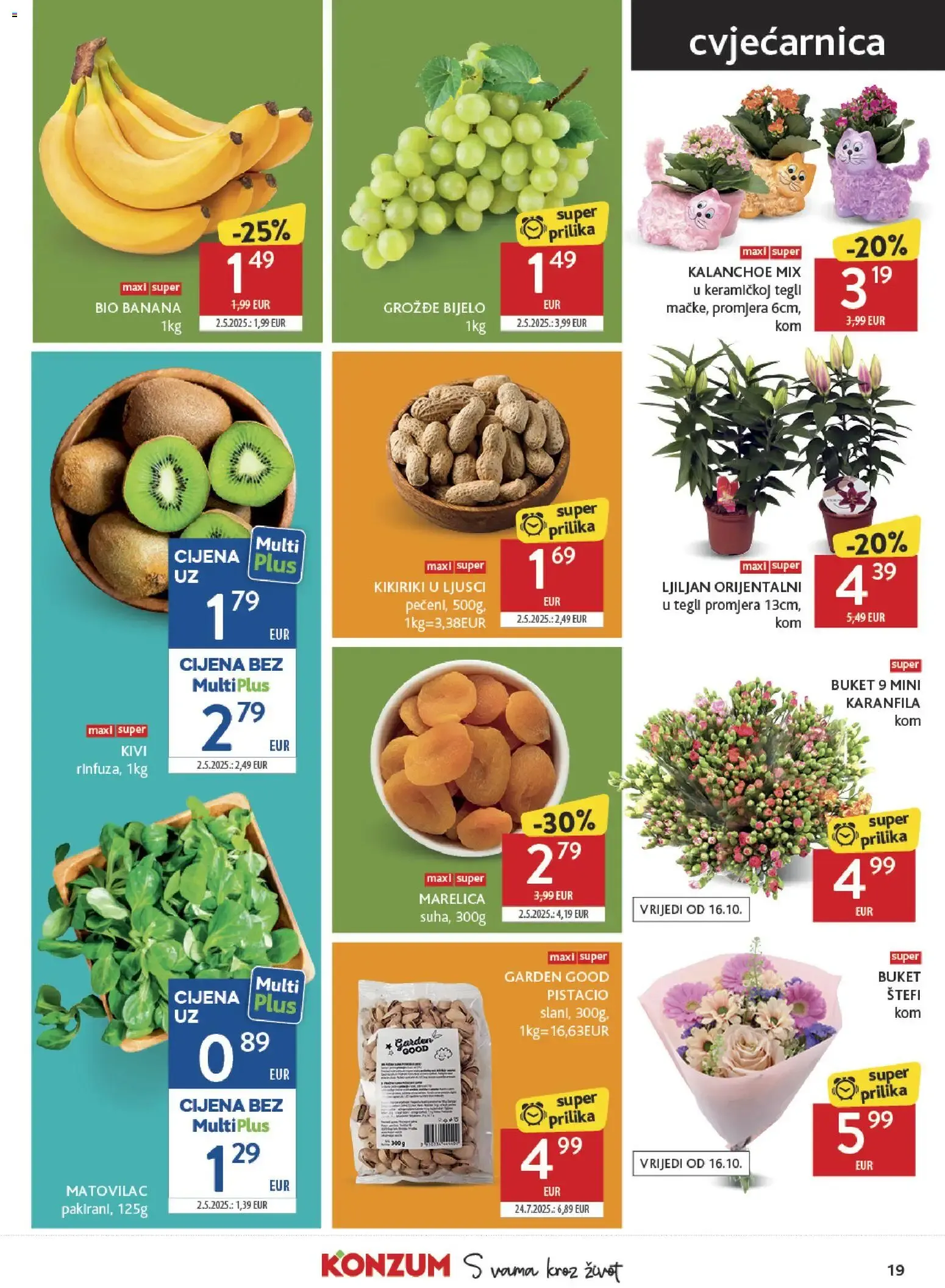 Katalog Konzum Katalog novi od 14.10.2026 na listanje > letak digitalni od 14. listopada do 20. listopada 2026. - Pregled Stranica 19