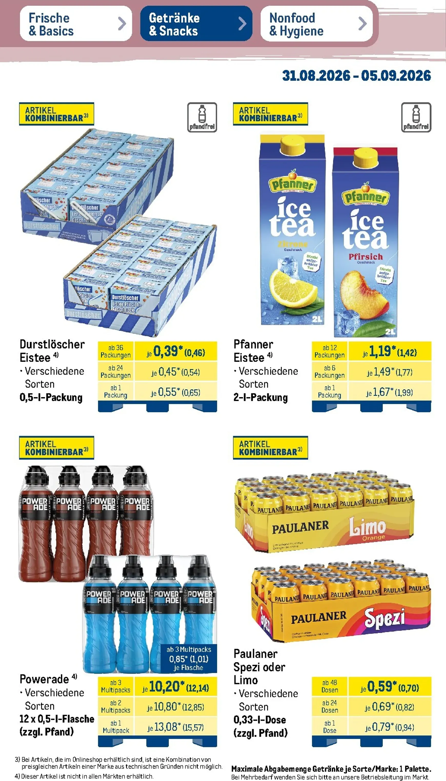 Metro Prospekt – von Montag 31.08.2026 bis Samstag 05.09.2026 von 31. August bis 5. September 2026 - Prospekt seite 29