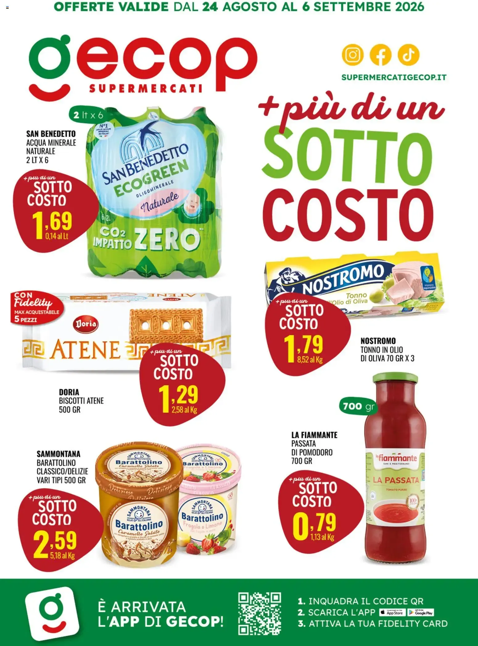 Nuovo GECOP volantino dal 24/08/2026 > offerte anteprima 🛍️ da 24 agosto a 6 settembre di 2026 - Pagina del volantino 1