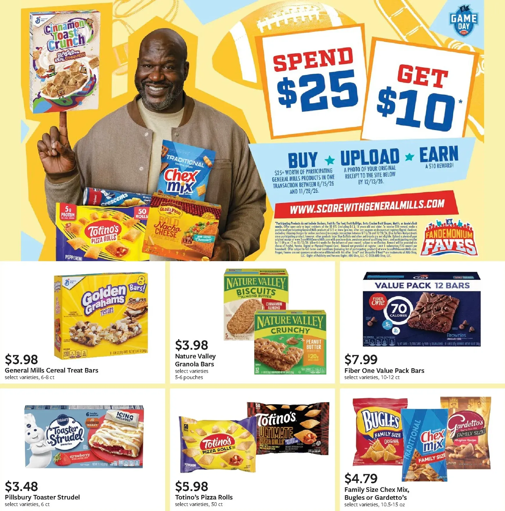 Weekly promotion Current Fareway - Score Big on Flavor leaflet valid from Monday 08/31/2026 to Saturday 09/26/2026 spanning from August 31 to September 26 2026 - Page 11 for Catalogue 365