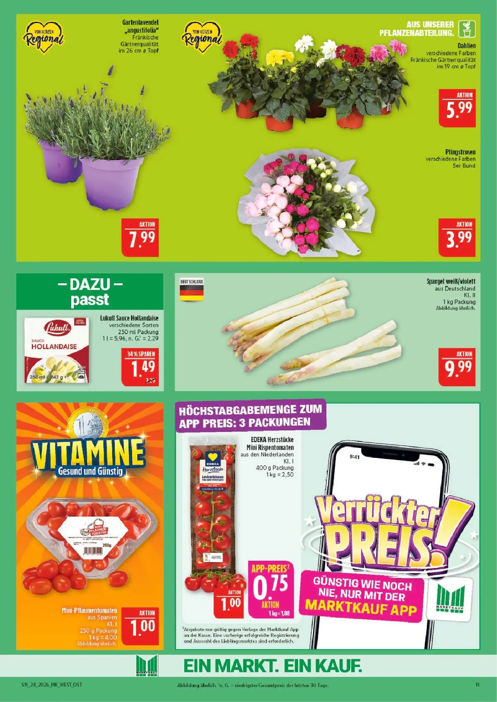 Marktkauf Prospekt – von Montag 08.06.2026 bis Samstag 13.06.2026 von 8. Juni bis 13. Juni 2026 - Prospekt seite 11