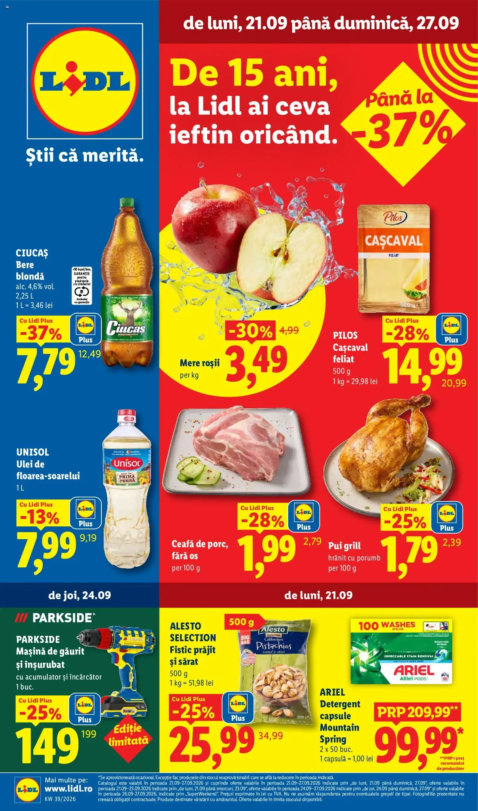 Catalog Catalog LIDL 21.09.2026 - Oferta și Revista online de la 21 septembrie până la 27 septembrie 2026 - Revista Pagina 1