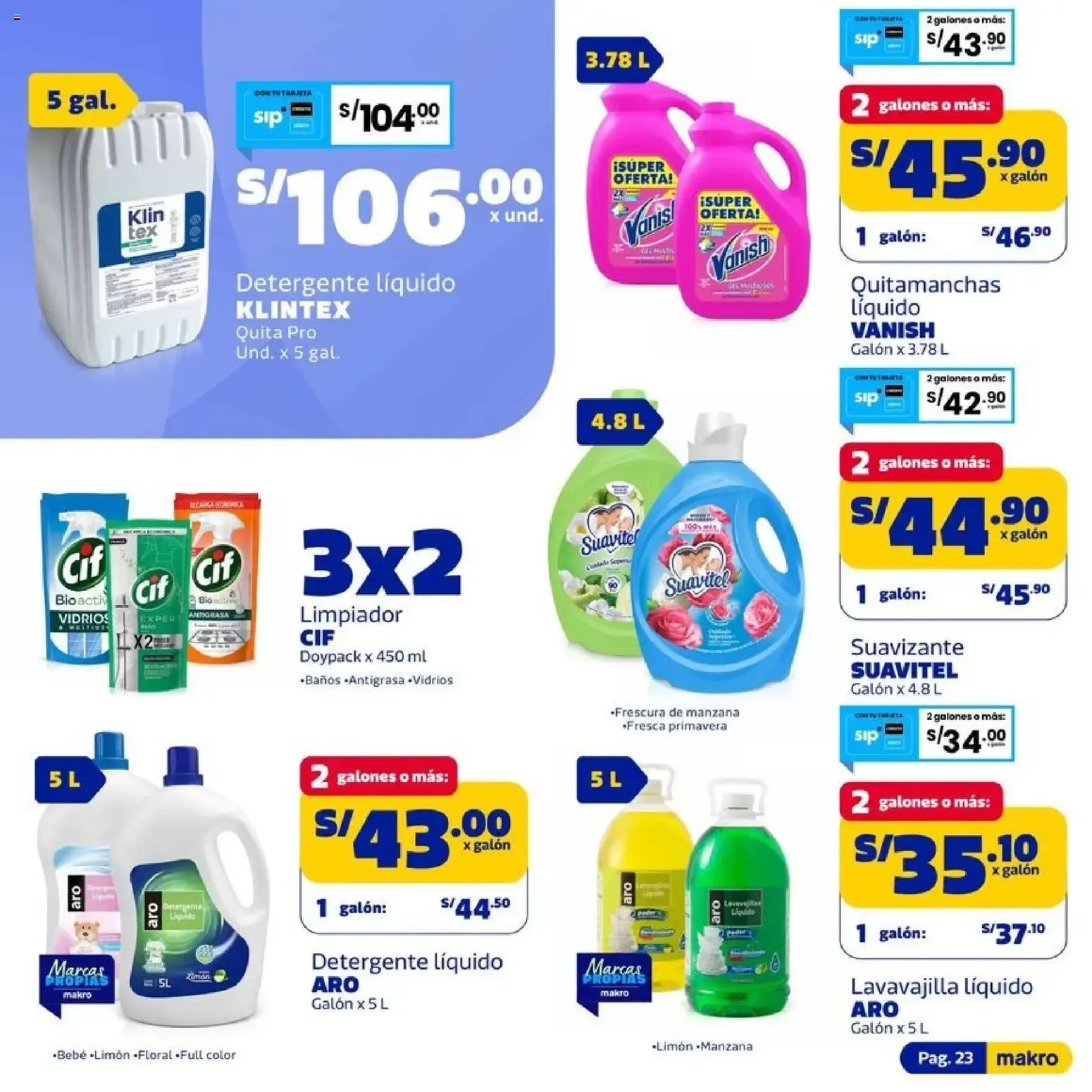 Catalogo de Makro Ahorro: El aliado para tu negocio 13 de agosto al 26 de agosto 2026 - Pag 23