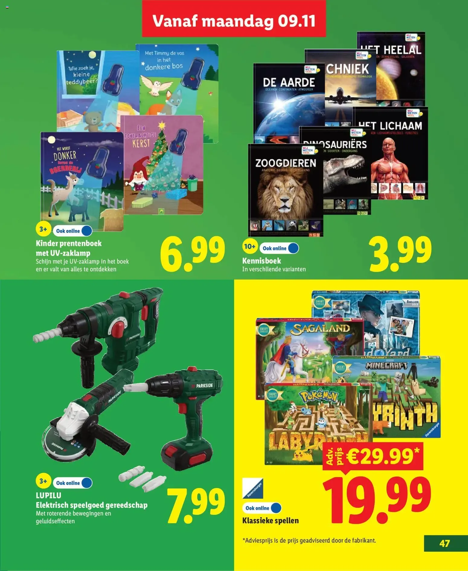 Het grote Lidl Speelgoed boek van 9 oktober tot 23 november 2026 - Folder pagina 47
