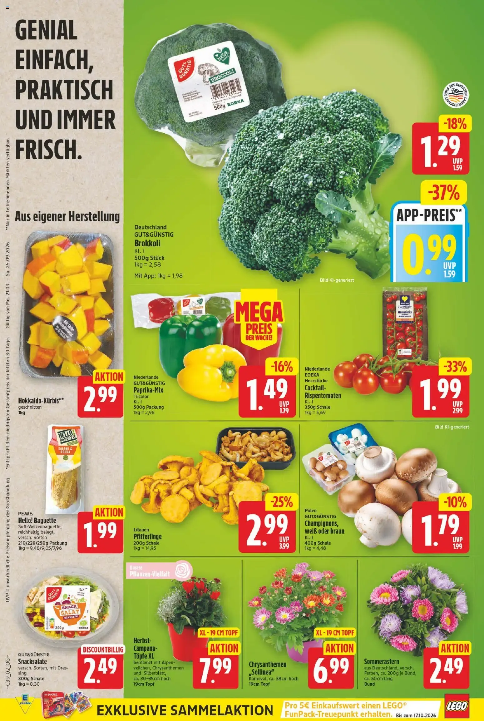 E center Prospekt (ab 21.09.2026) zum Blättern von 21. September bis 26. September 2026 - Prospekt seite 2