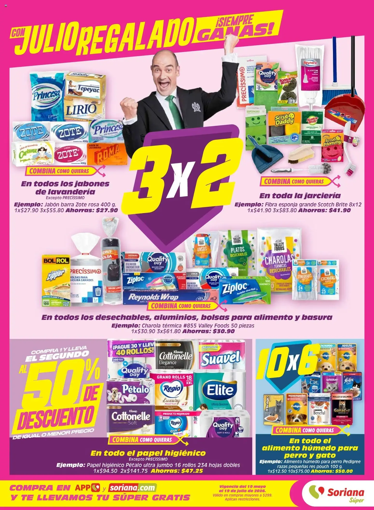 Catálogo de SORIANA ofertas hoy de 10/07/2026 - Folleto Julio 10 de julio al 16 de julio 2026 - Pagina 4