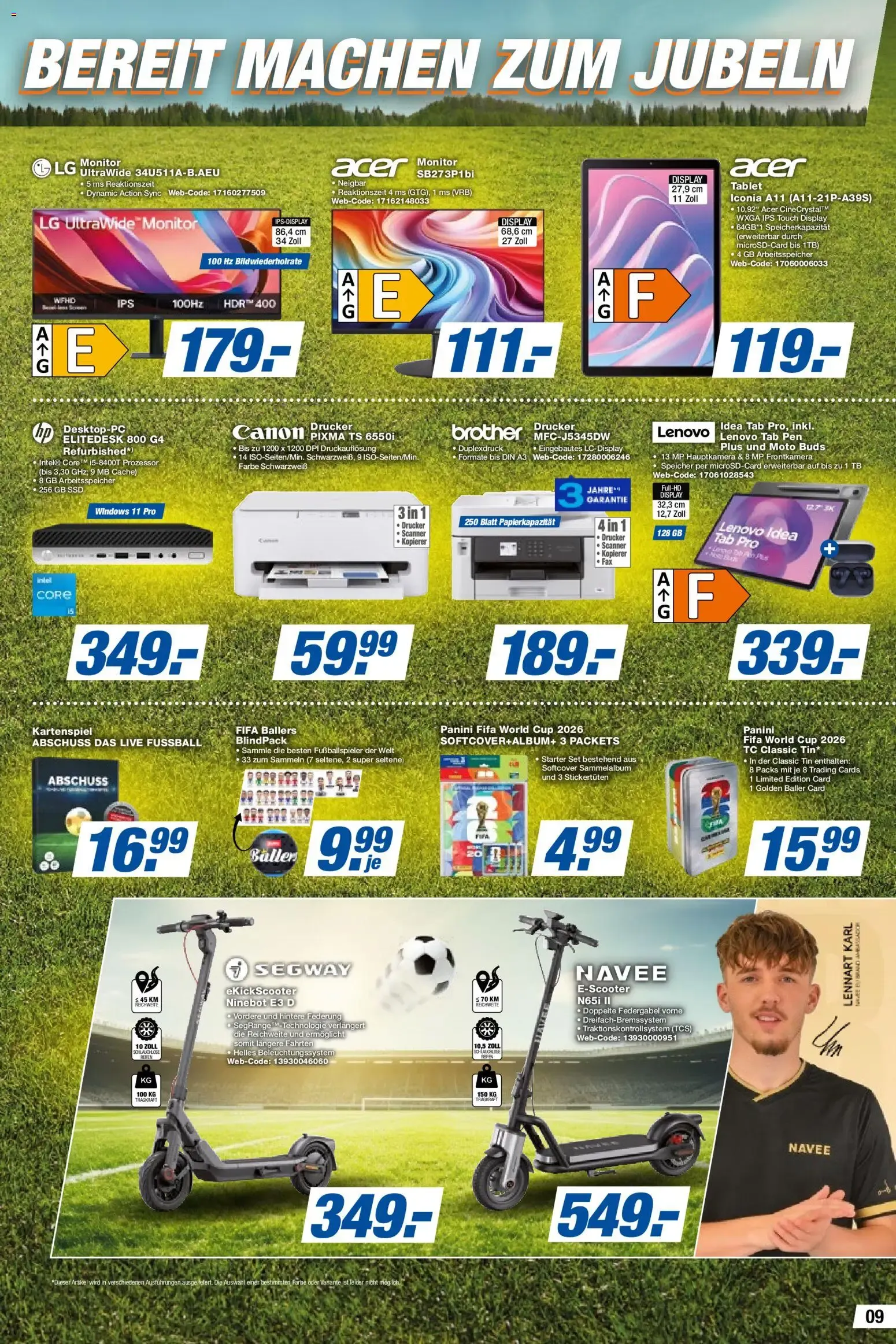 Expert Weltmeister-Versprechen: Gratis Fernseher von 5. Juni bis 10. Juni 2026 - Prospekt seite 9