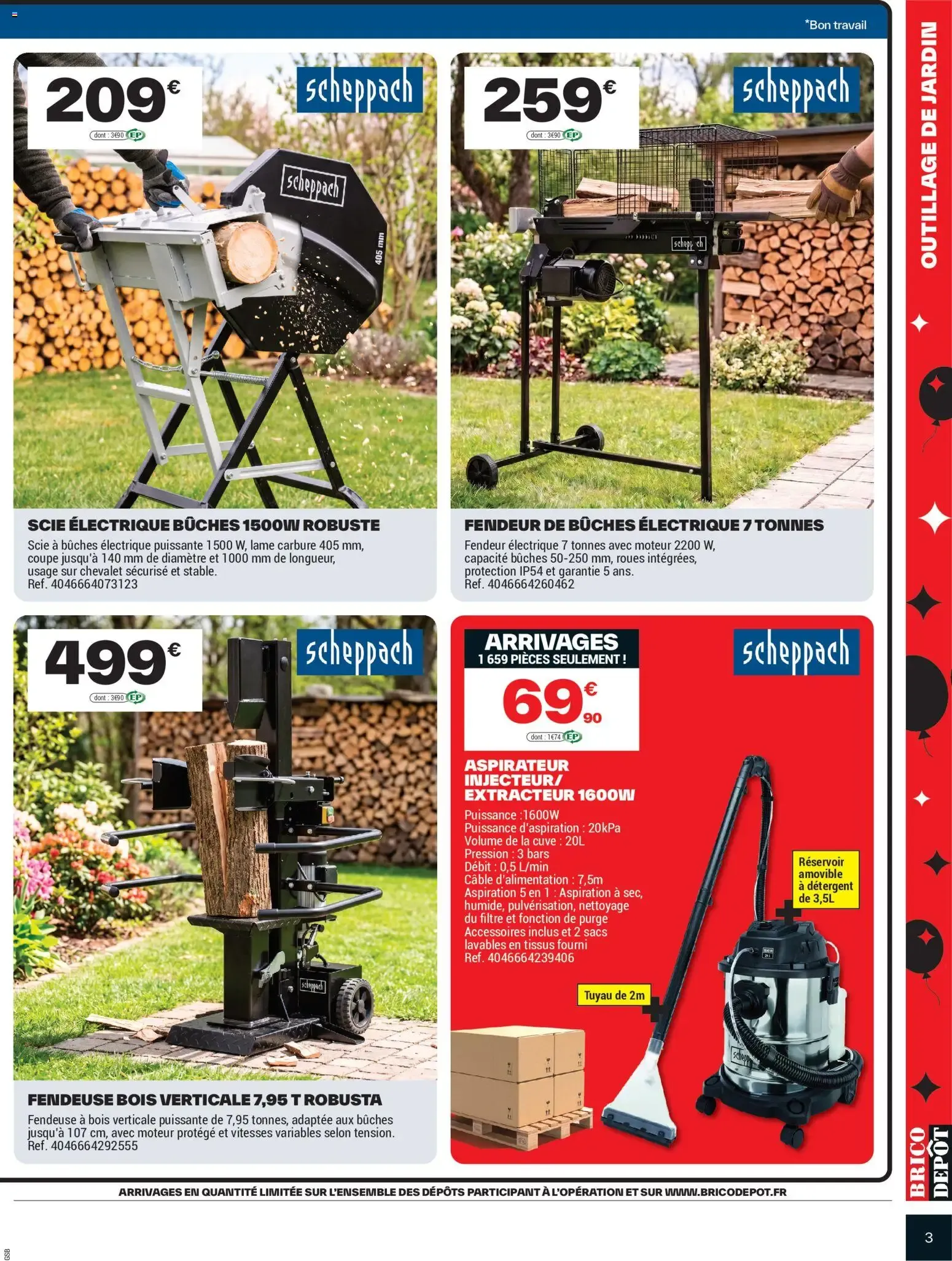 Brico Dépôt - l'anniv à prix dépôt à partir du 16/10/2026 - promo en ligne du 16 octobre au 29 octobre 2026 - Catalogue page 3