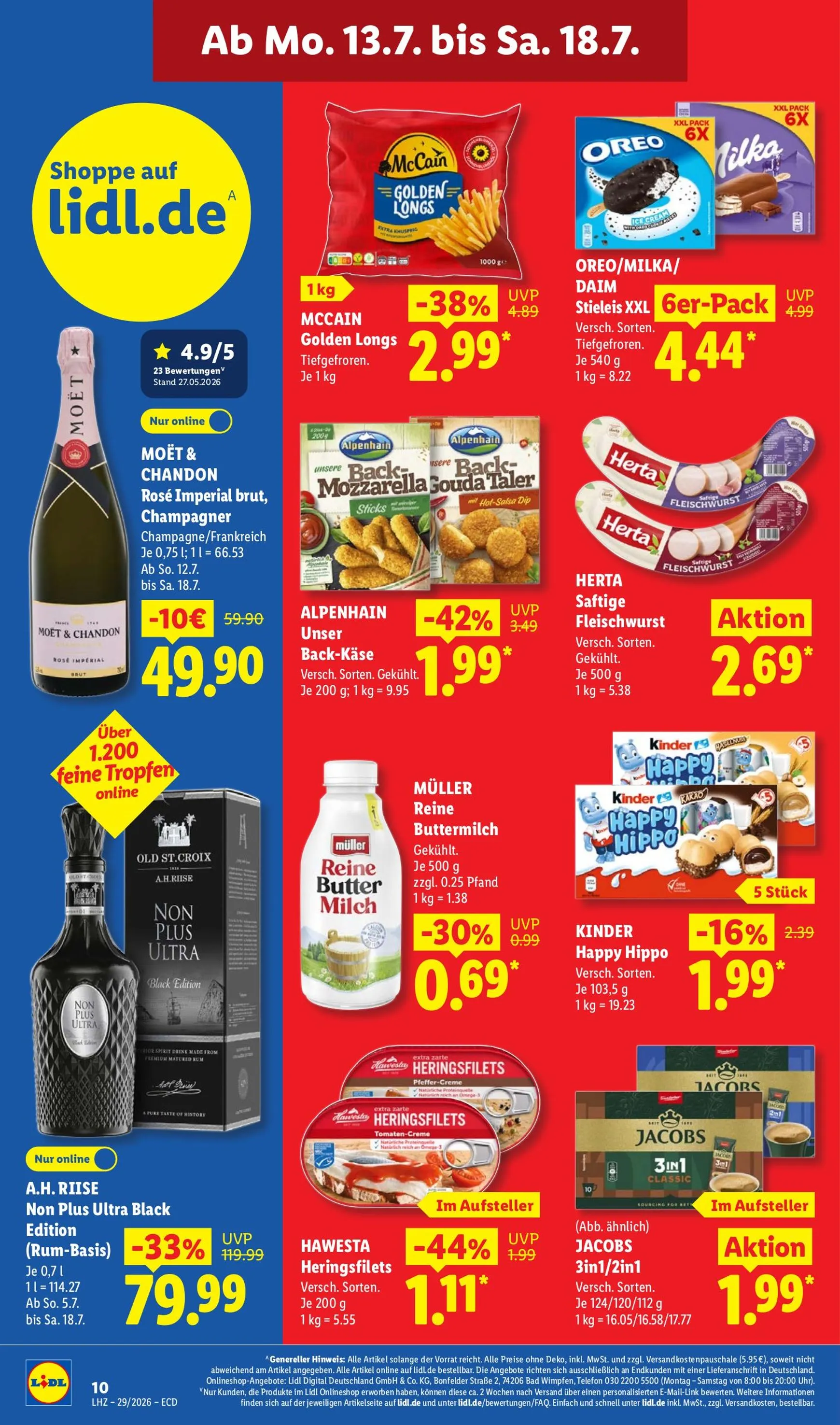 Lidl Prospekt nächste Woche – von Montag 13.07.2026 bis Samstag 18.07.2026 von 13. Juli bis 18. Juli 2026 - Prospekt seite 21