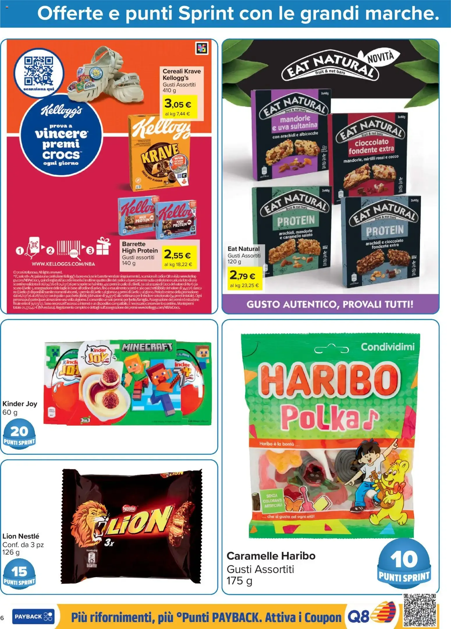 Nuovo Carrefour volantino Market - Punti Sprint Payback dal 16/06/2026 > offerte anteprima 🛍️ da 16 giugno a 29 giugno di 2026 - Pagina del volantino 6