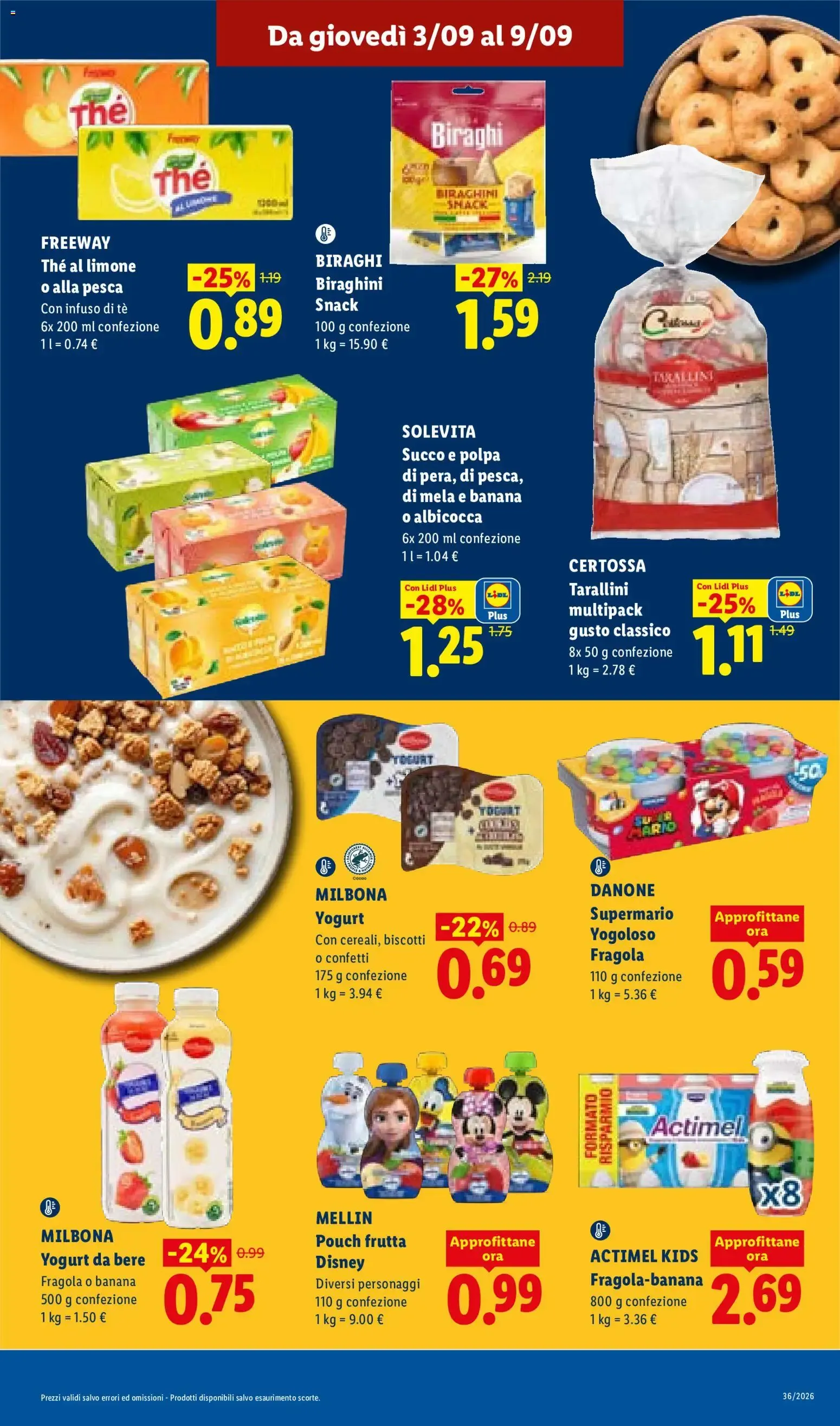 LIDL Sotto Costo da 3 settembre a 9 settembre di 2026 - Pagina del volantino 29