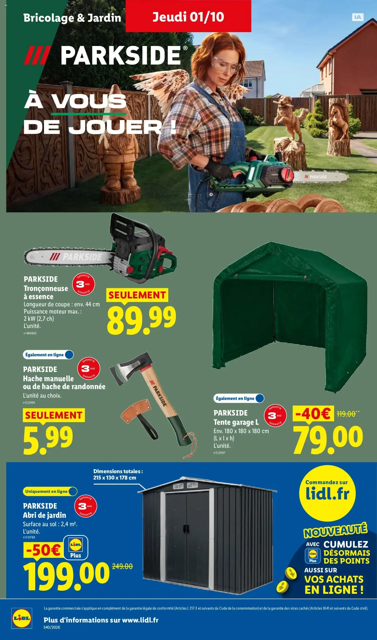 Catalogue LIDL du 01/10/2026 | Promo prospectus en ligne du 1 octobre au 7 octobre 2026 - Catalogue page 38
