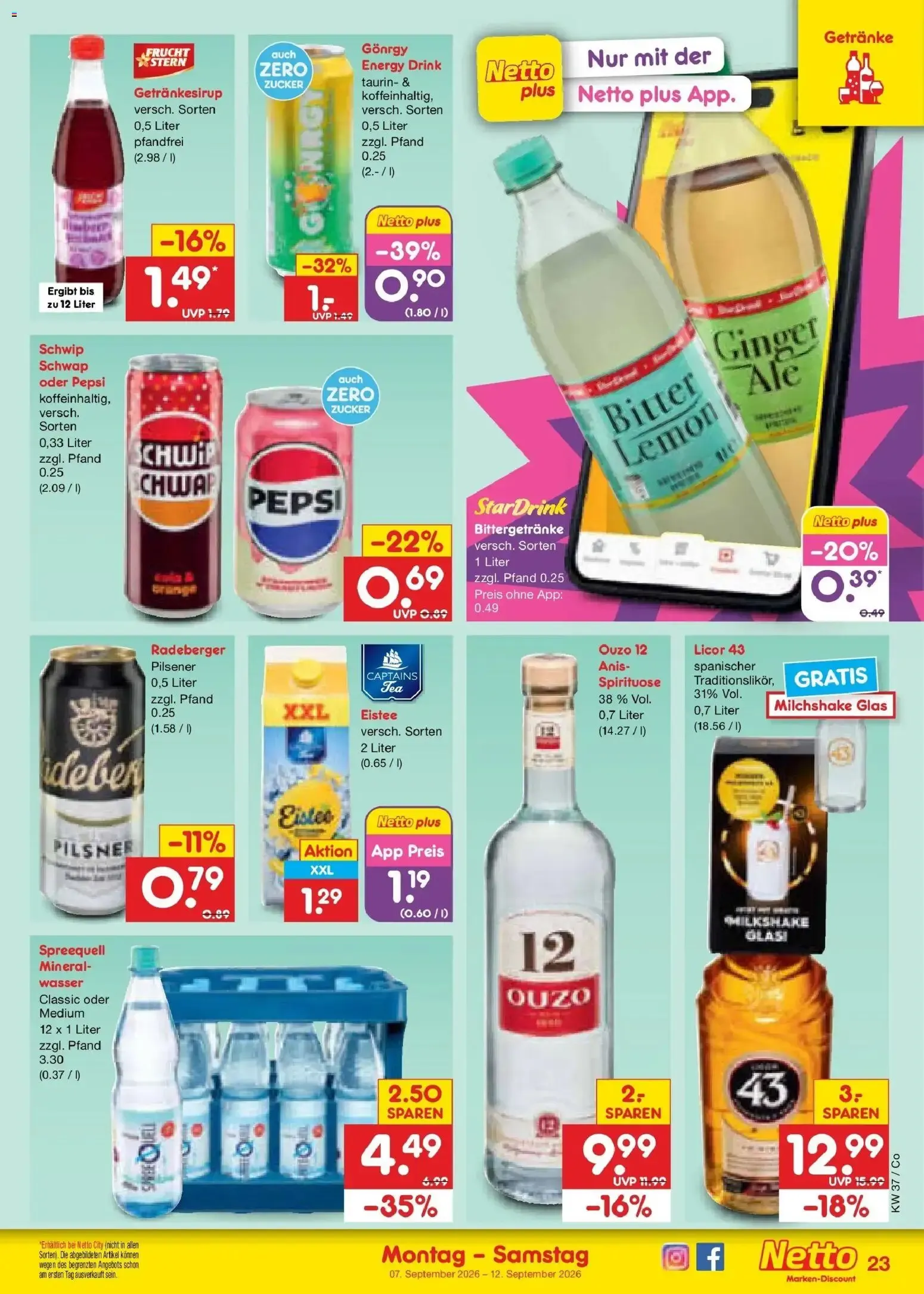 Netto Marken-Discount Prospekt Leipzig (ab 07.09.2026) » Angebote von 7. September bis 12. September 2026 - Prospekt seite 31