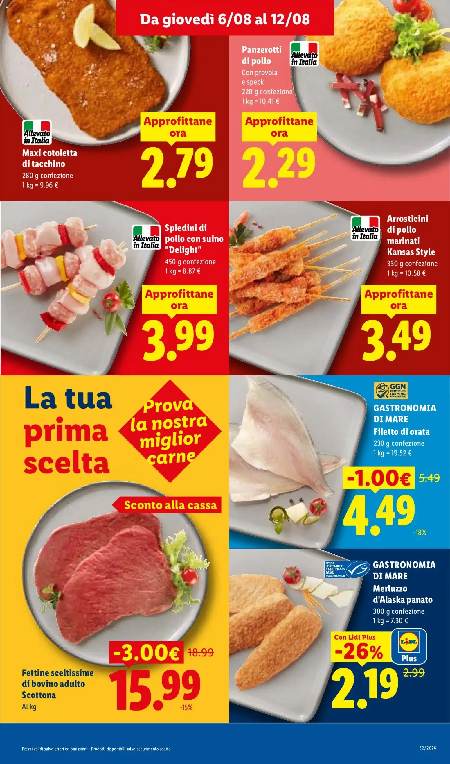 L'estate del risparmio. da 6 agosto a 12 agosto di 2026 - Pagina del volantino 9